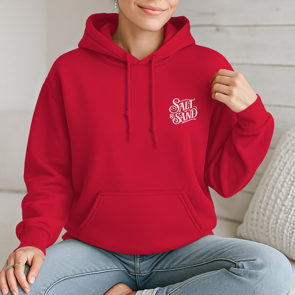 Salt & Sand Script Valentine Hoodie
