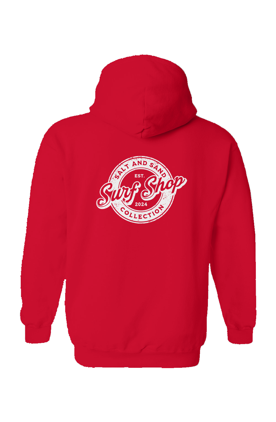 Salt and Sand Stamped Valentine Hoodie
