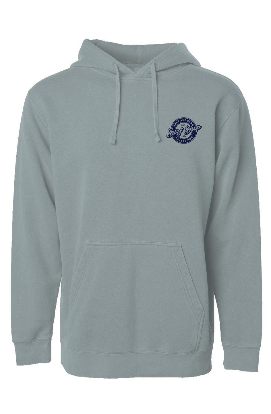 Saltwater Fade Stamped Hoodie