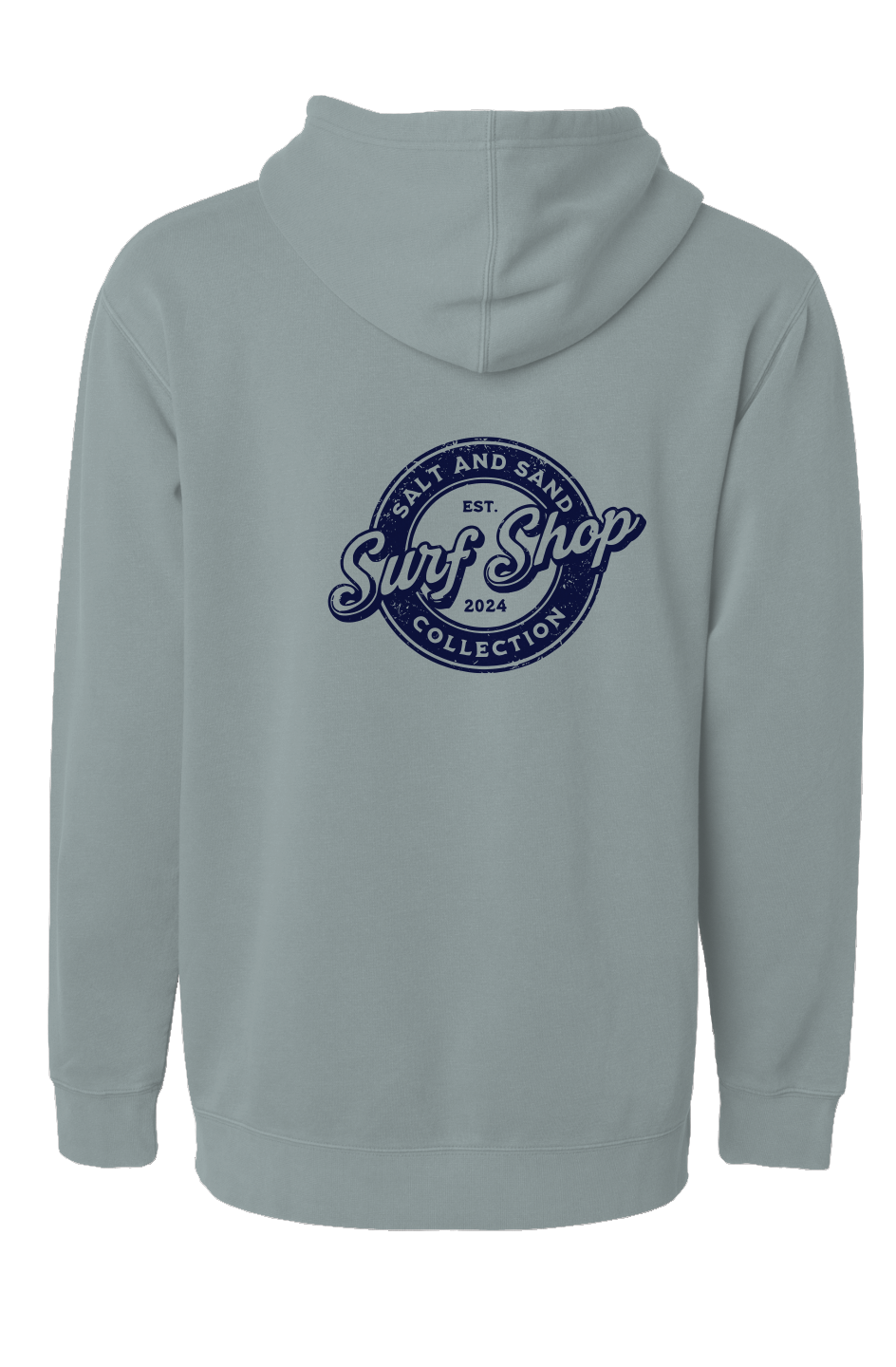 Saltwater Fade Stamped Hoodie