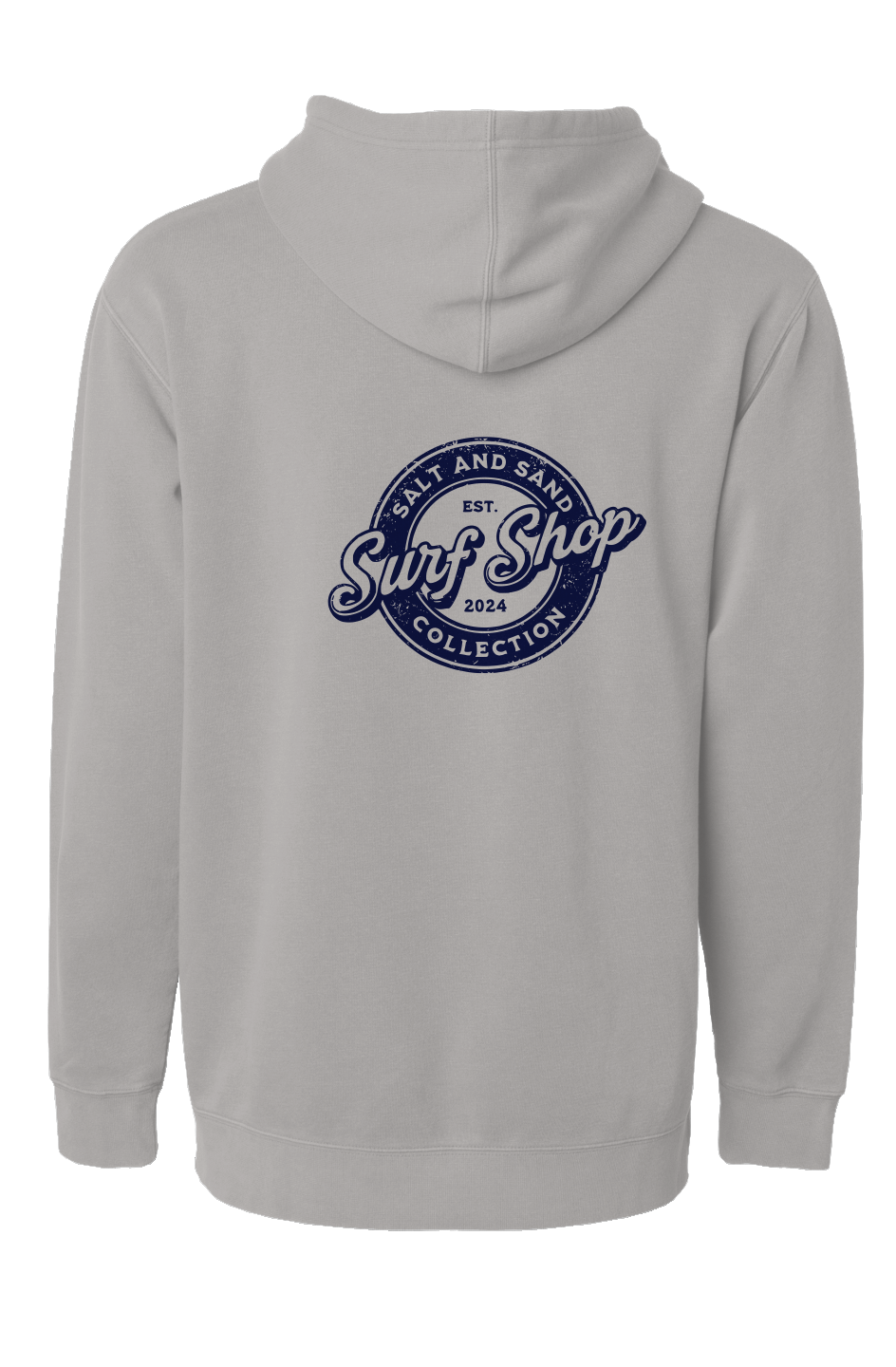 Saltwater Fade Stamped Hoodie