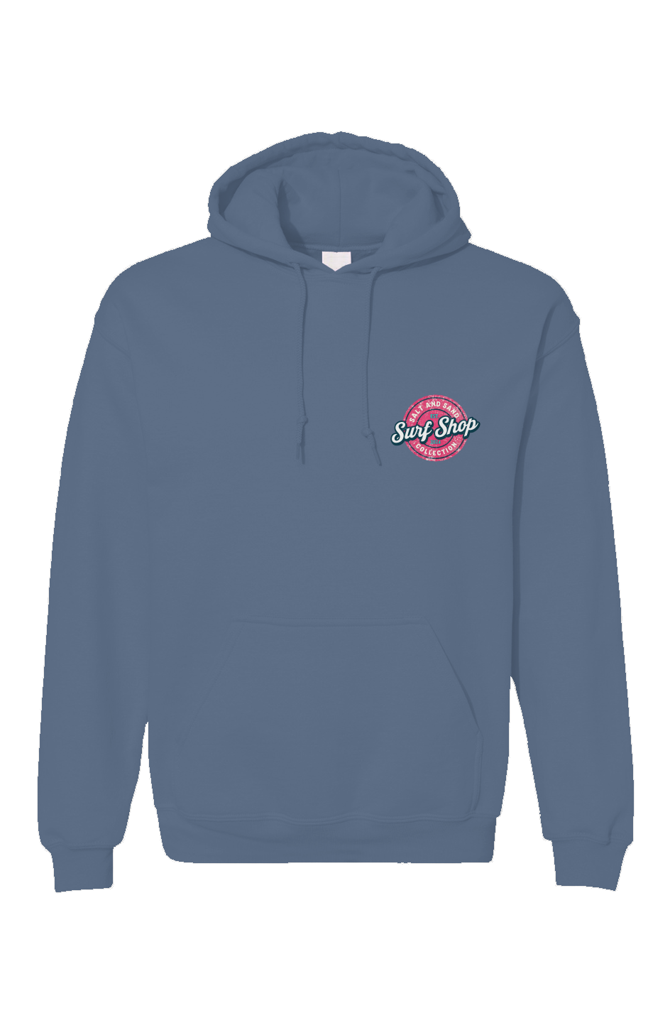 Salt and Sand Pink Stamp Hoodie