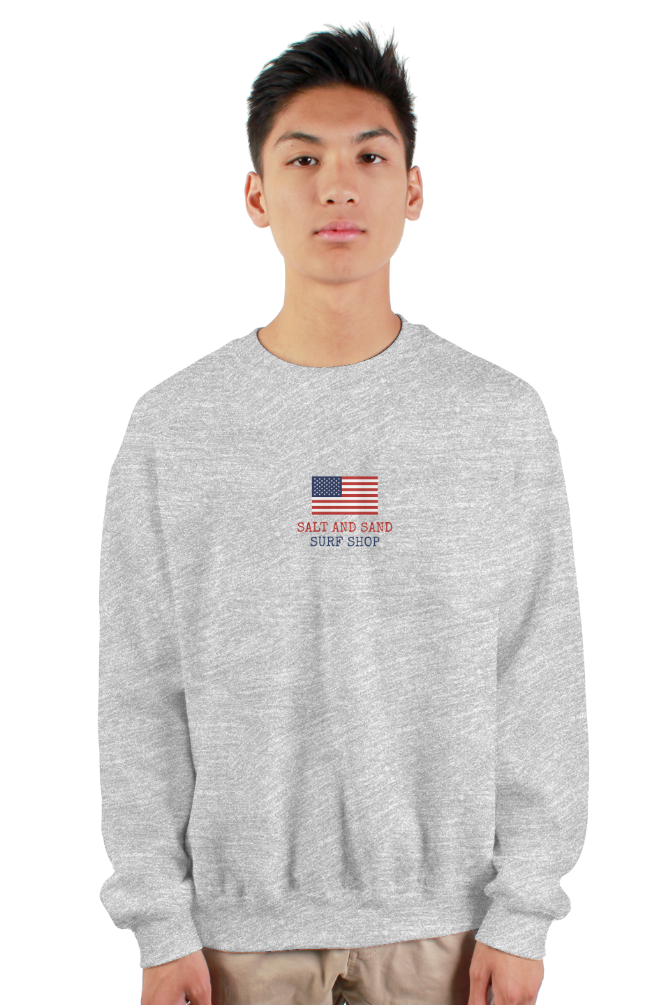 Star-Spangled Crewneck Sweatshirt