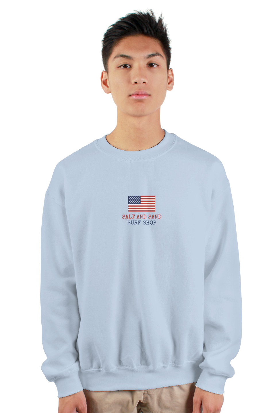 Star-Spangled Crewneck Sweatshirt