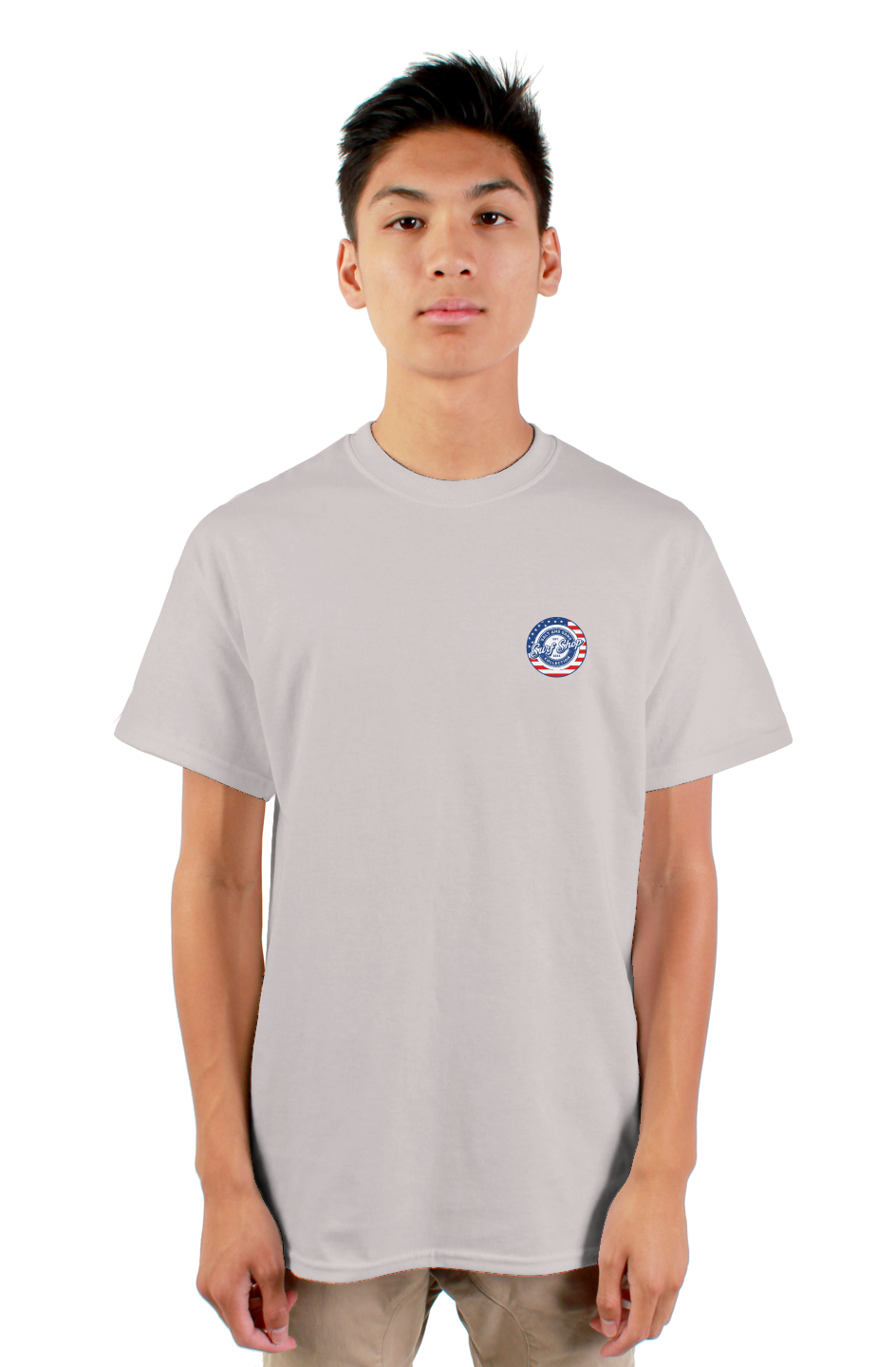 4th of July Stamped Logo Tee