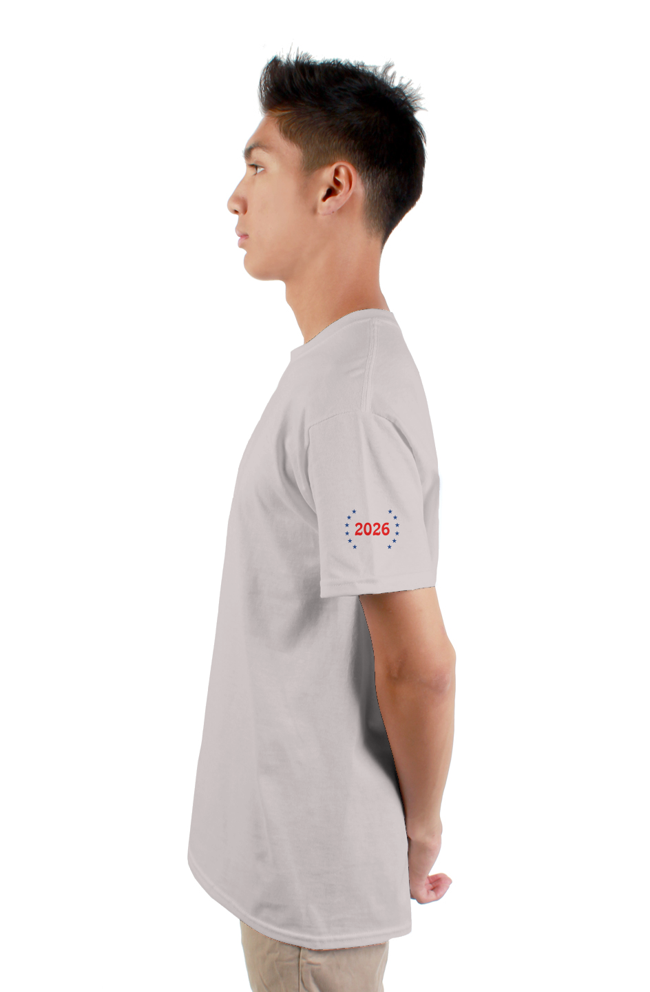4th of July Stamped Logo Tee