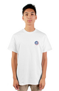 4th of July Stamped Logo Tee