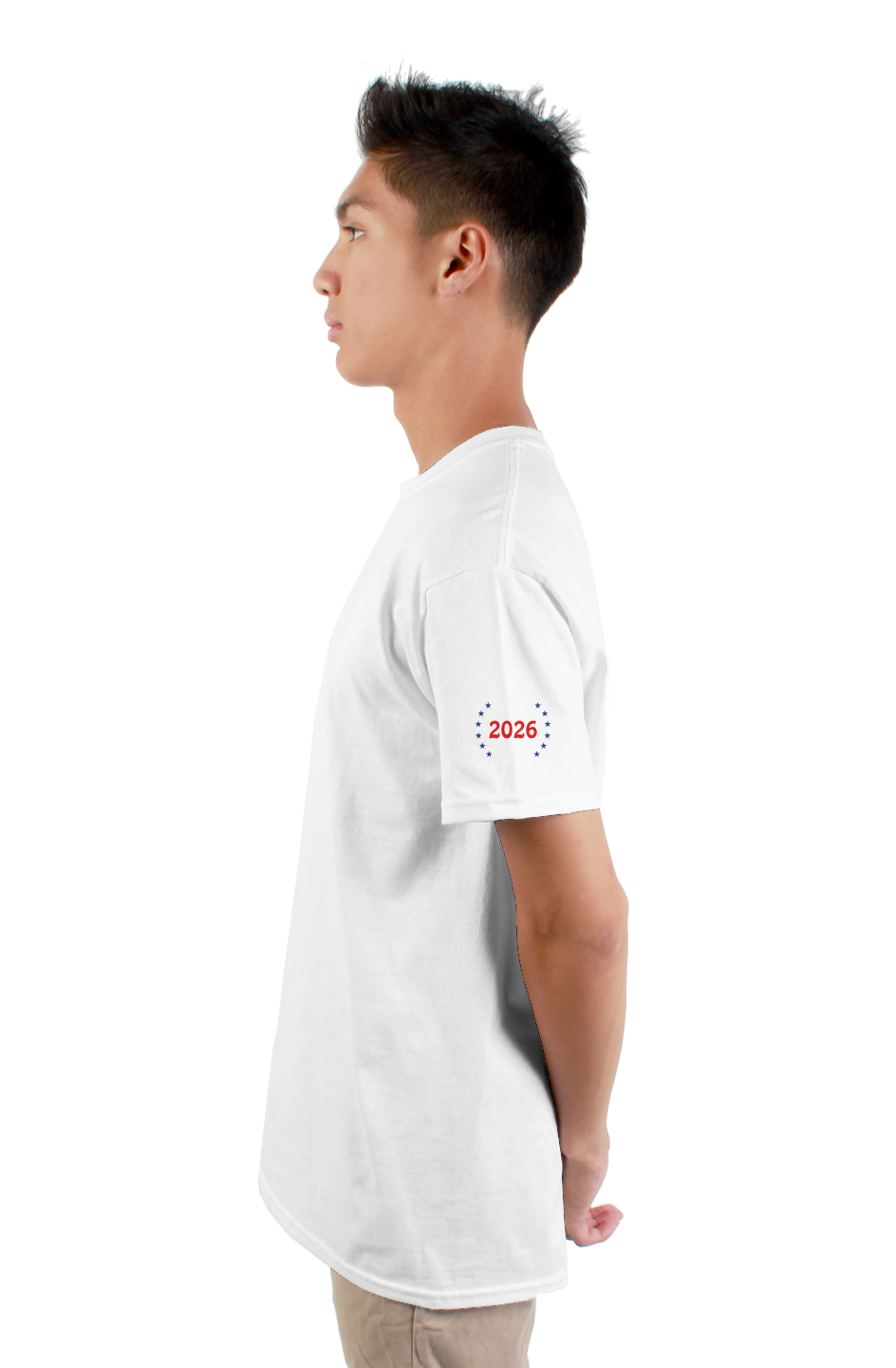 4th of July Stamped Logo Tee