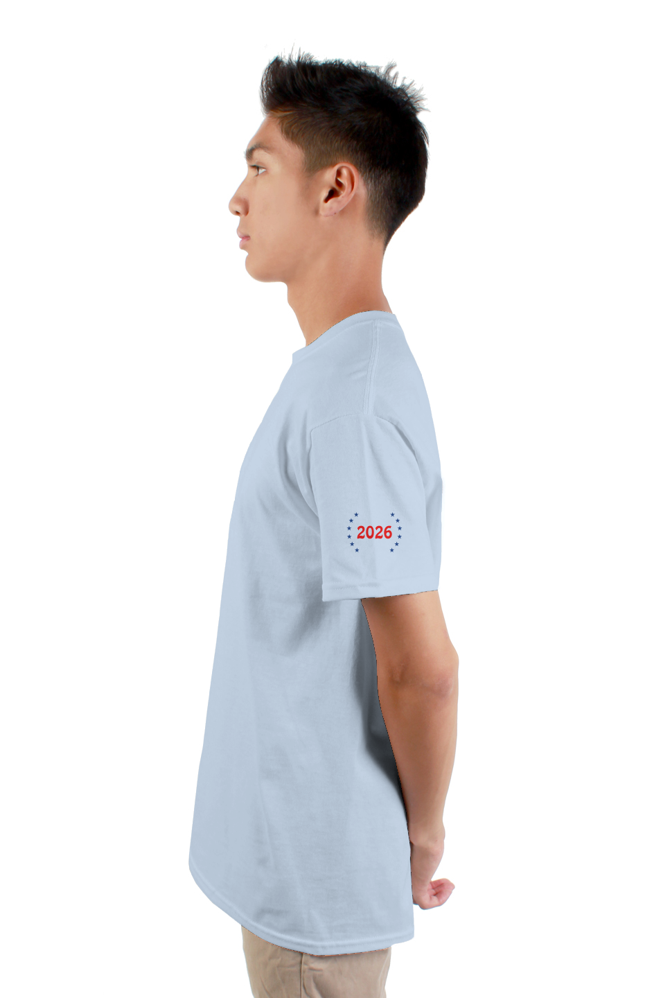 4th of July Stamped Logo Tee