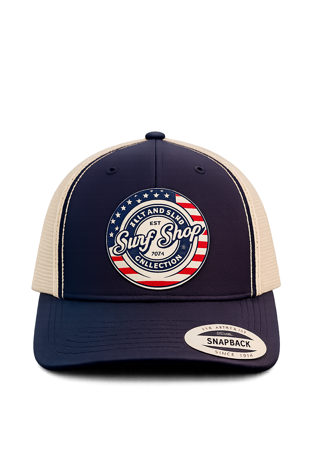 4th of July Stamped Trucker Hat