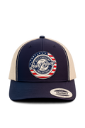 4th of July Stamped Trucker Hat