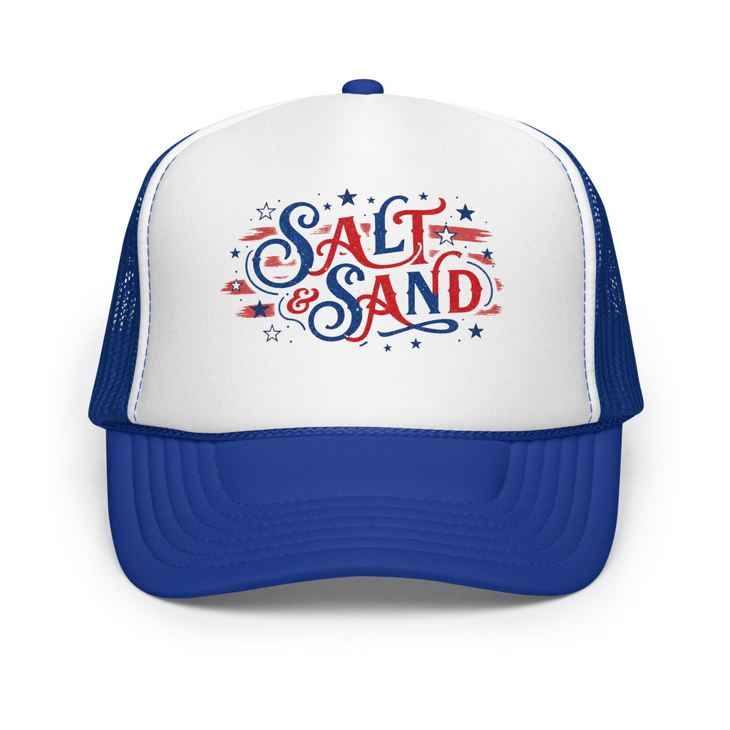 Star Spangled Foam Trucker Hat