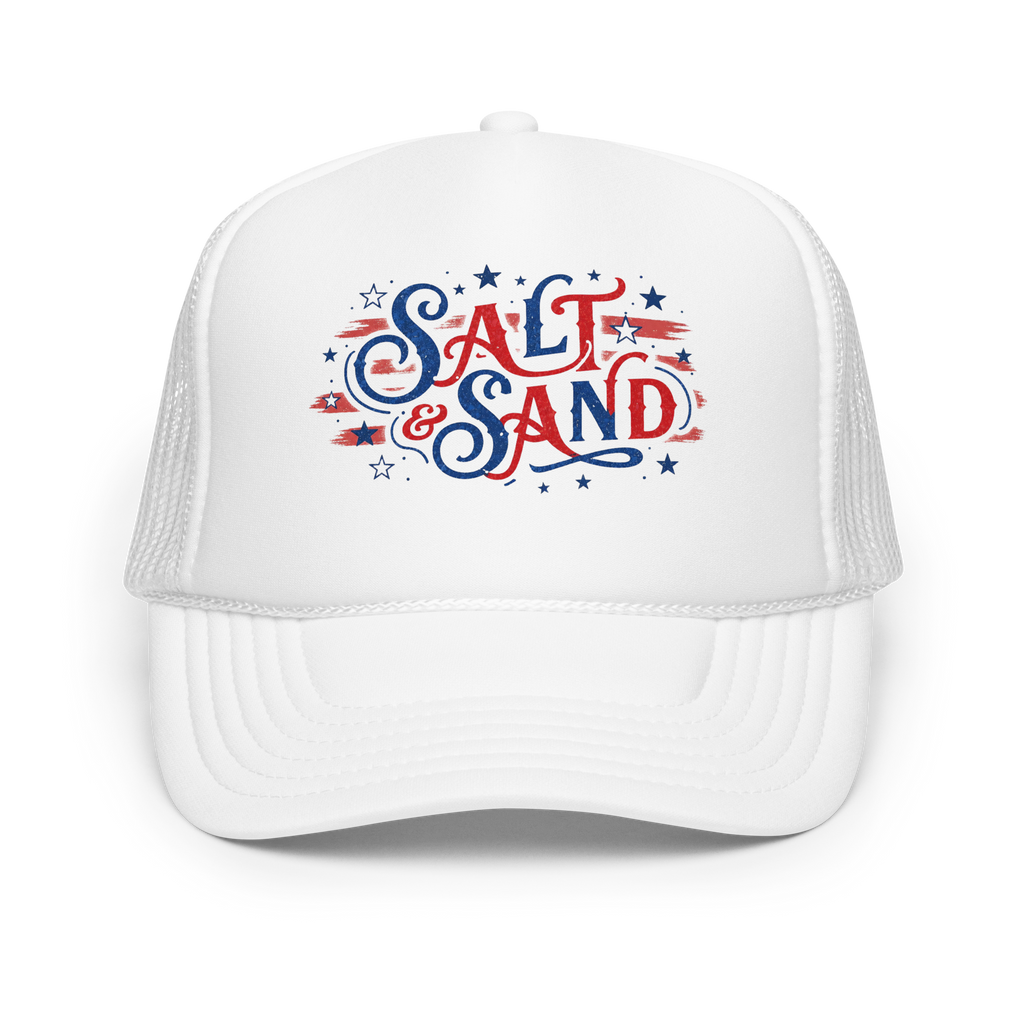 Star Spangled Foam Trucker Hat