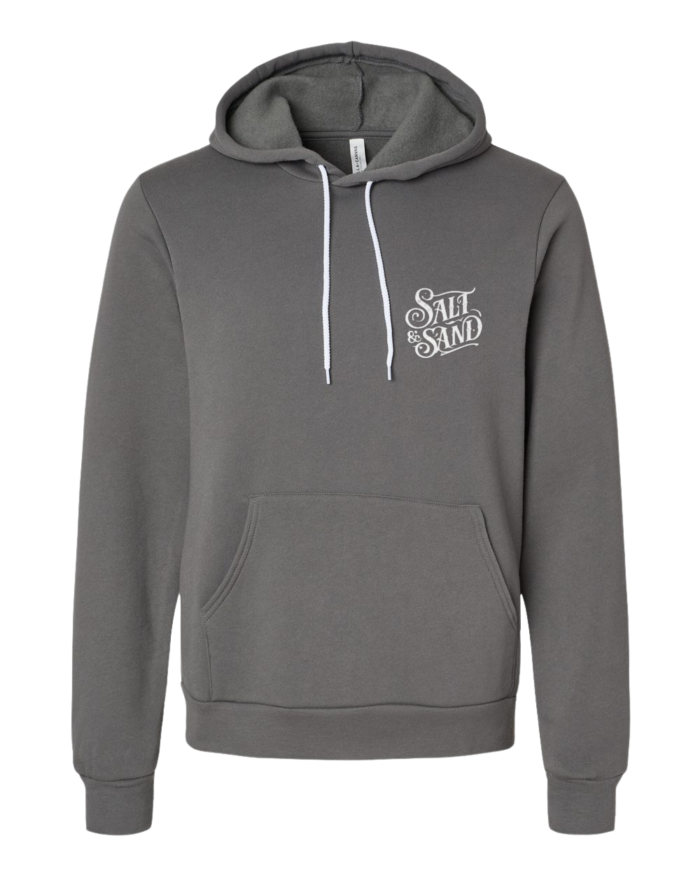 Vintage White Script Hoodie