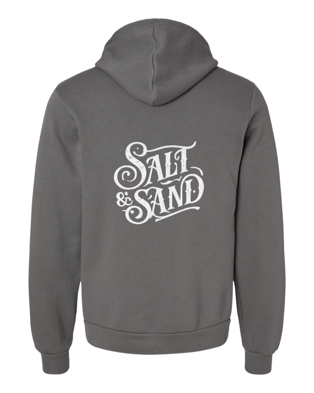 Vintage White Script Hoodie