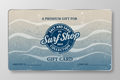 Salt and Sand Surf Shop Gift Card with Logo