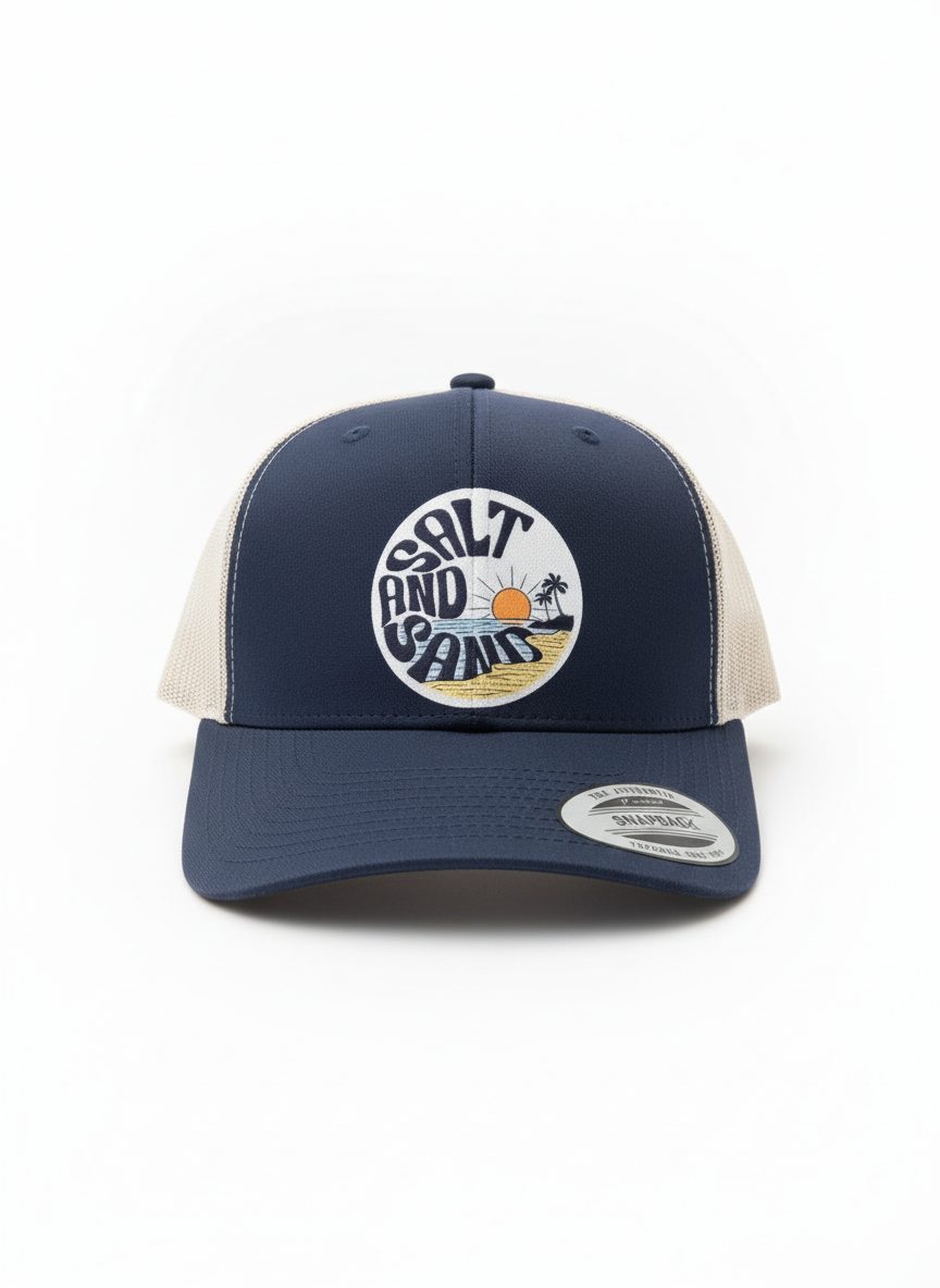 Salty and Sane Hat - Professional Product Photo