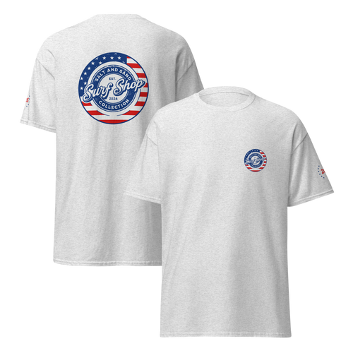 4th of July Stamped Logo Tee