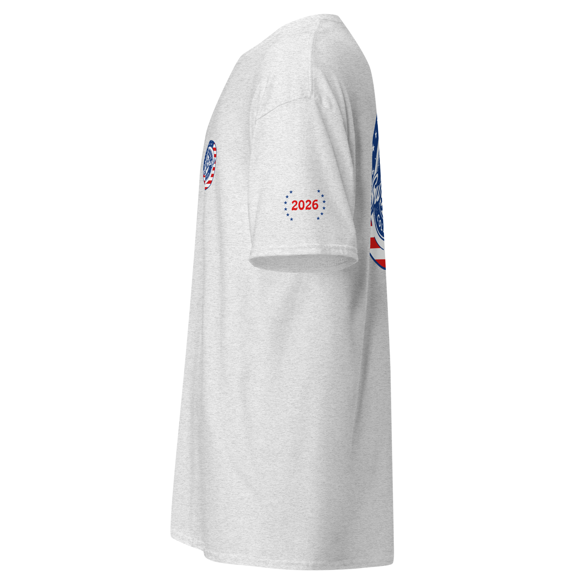 4th of July Stamped Logo Tee