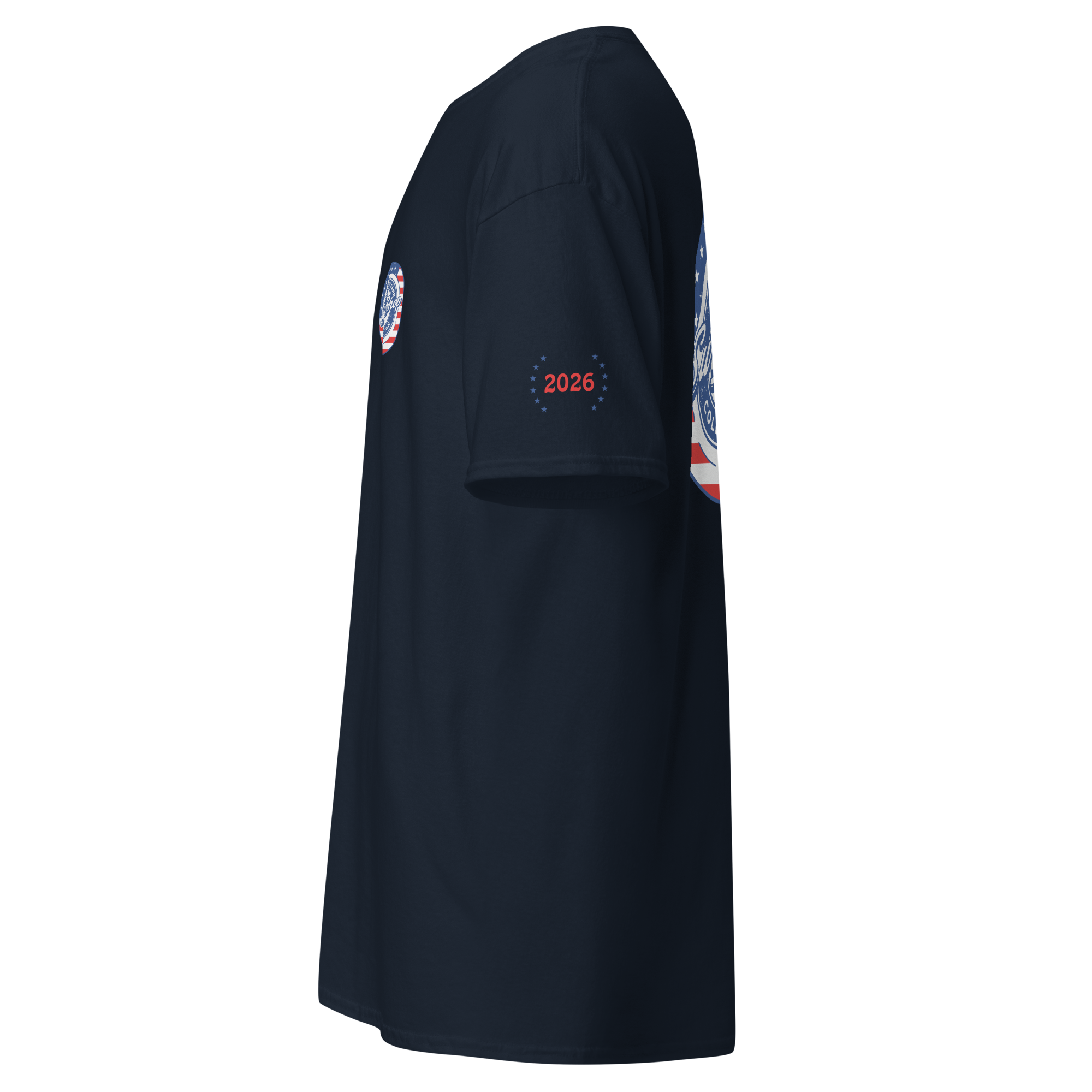 4th of July Stamped Logo Tee
