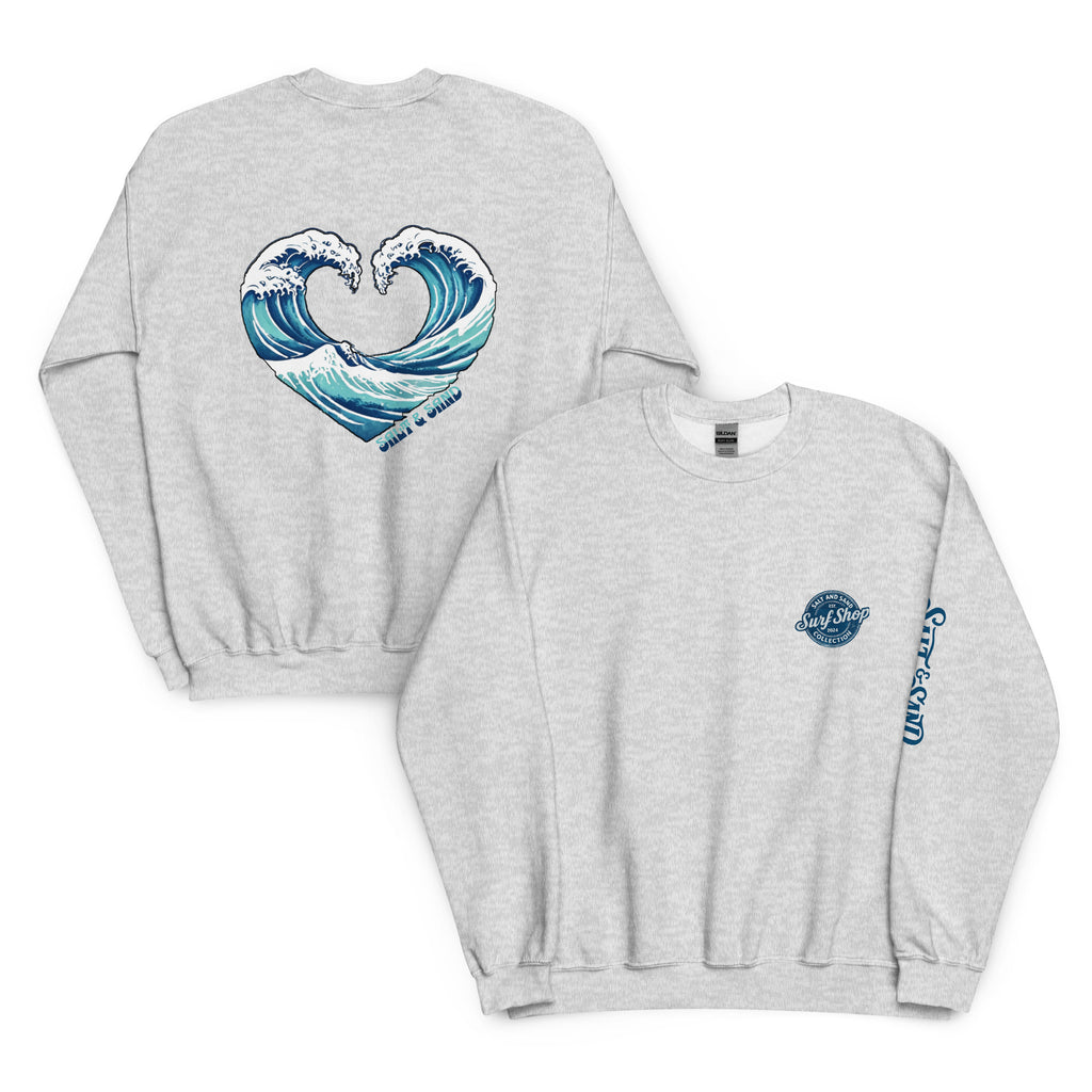 Ride the First Wave Crewneck Sweatshirt