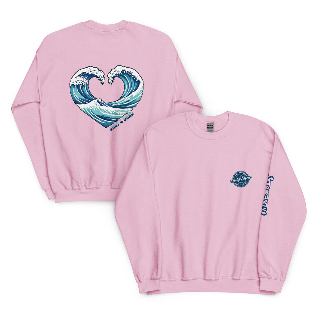 Ride the First Wave Crewneck Sweatshirt