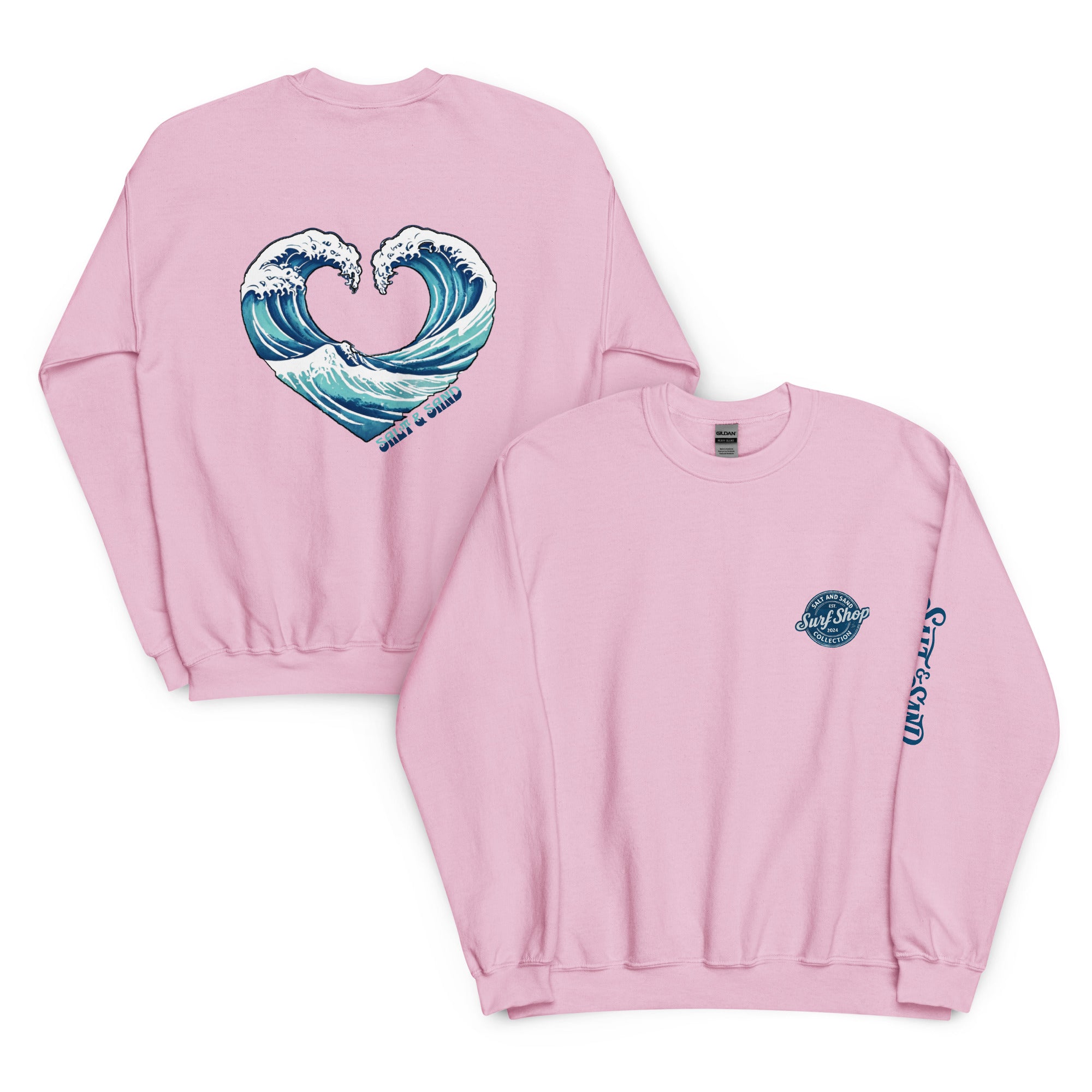 Ride the First Wave Crewneck Sweatshirt
