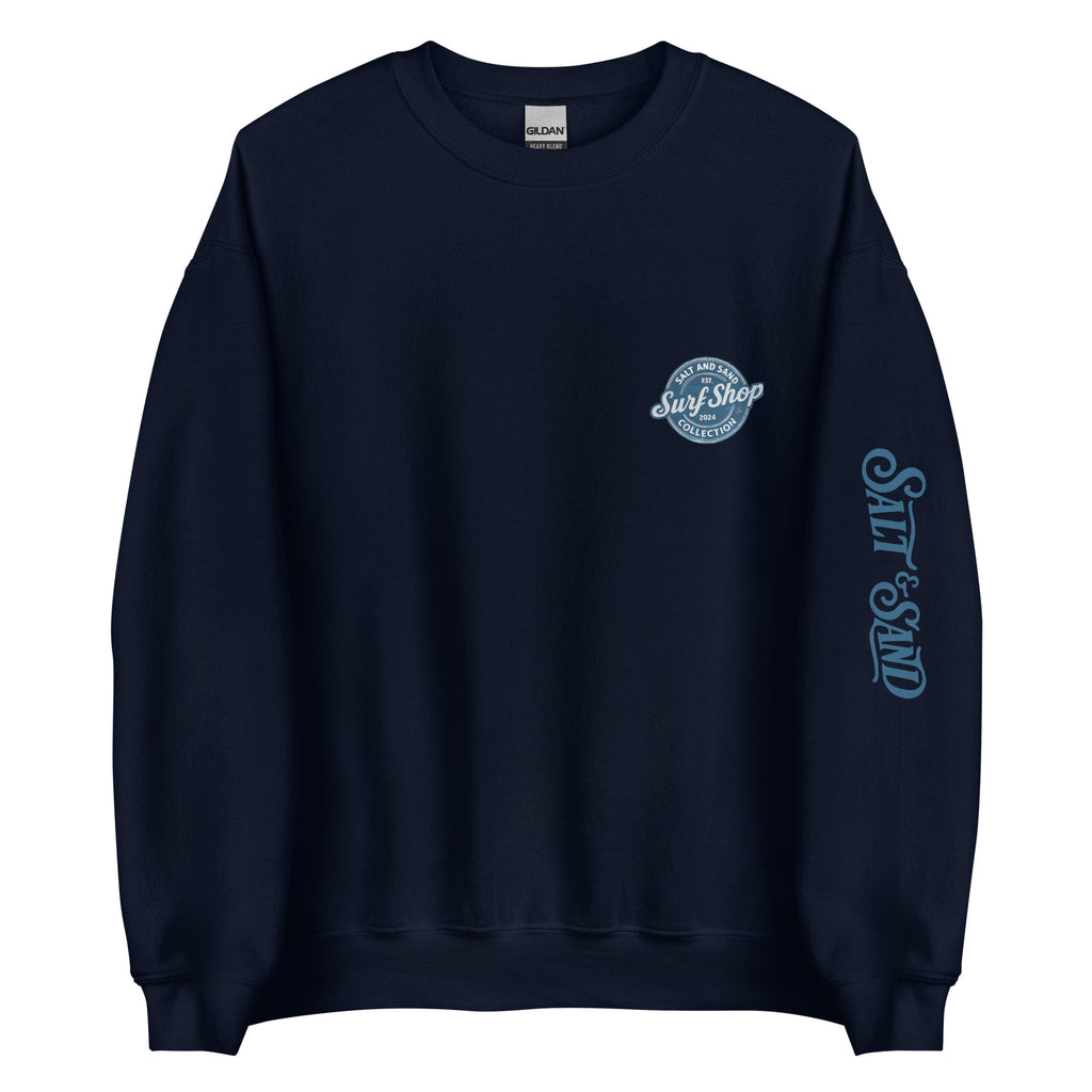 Ride the First Wave Crewneck Sweatshirt
