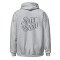 Vintage Hoodie with Grey Script
