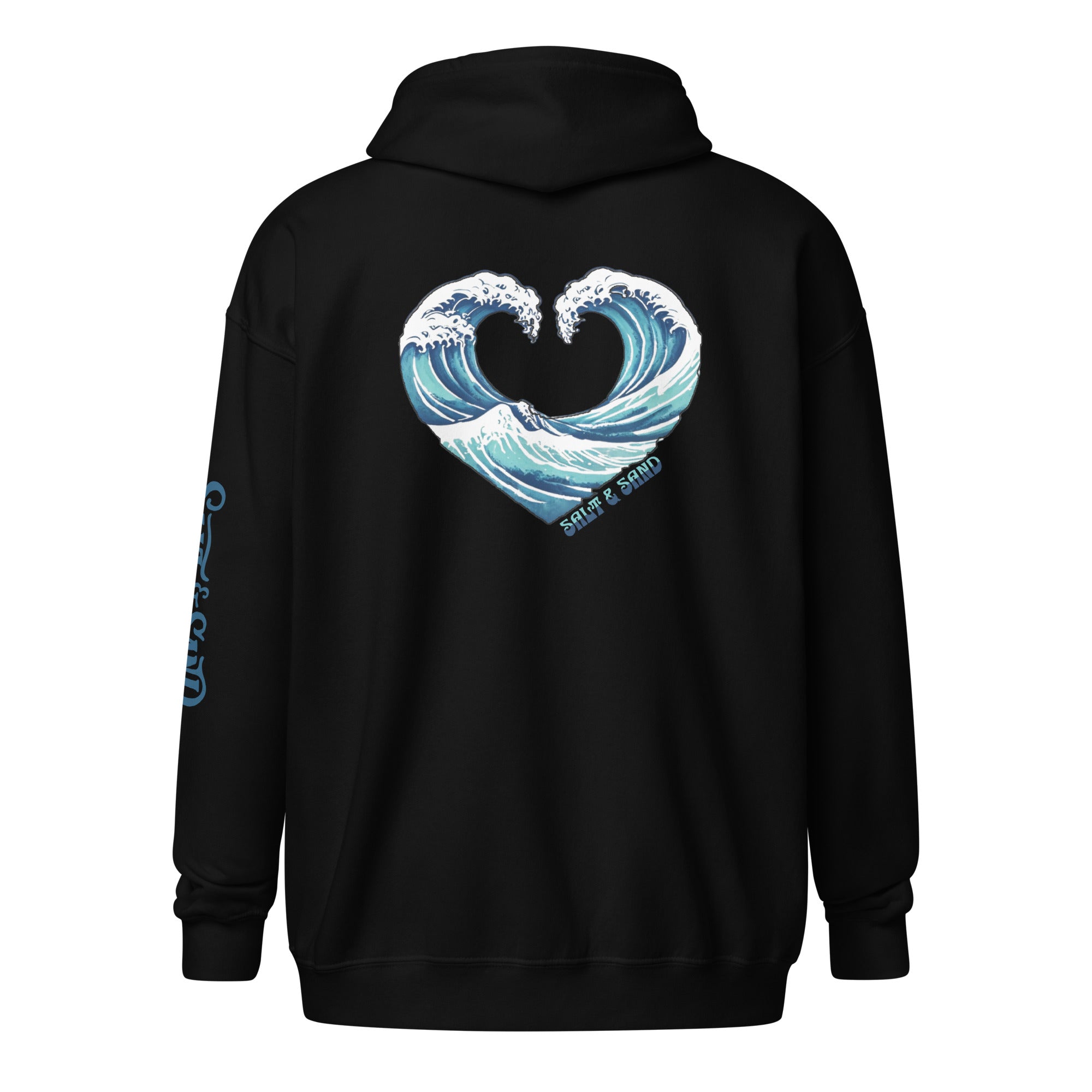 Ride the First Wave Zip Up Hoodie