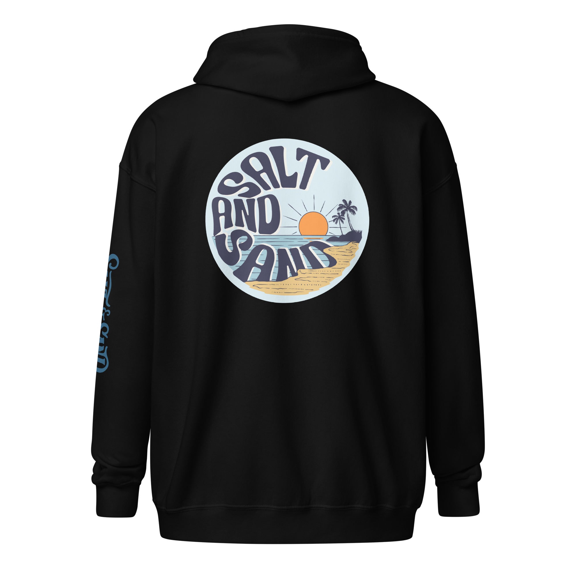 Beach Life Zip Up Hoodie