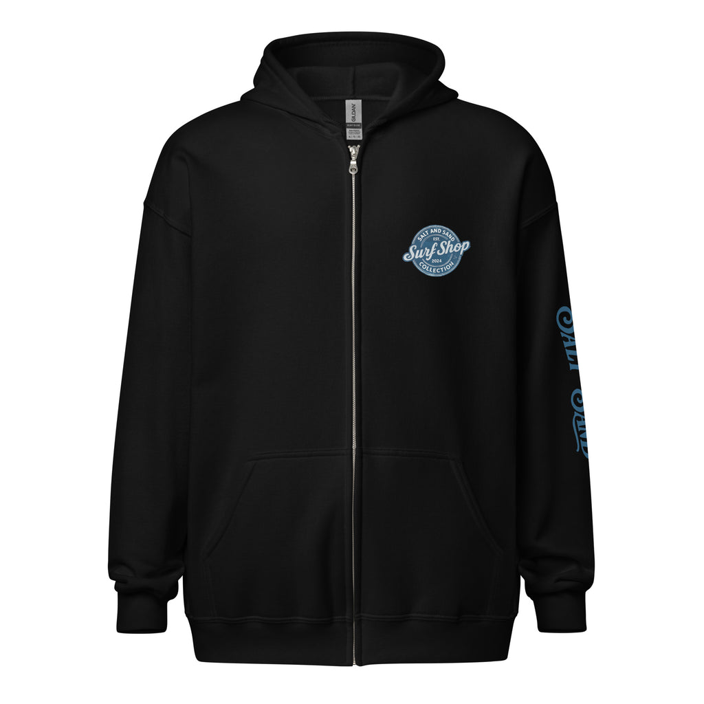 Ride the First Wave Zip Up Hoodie