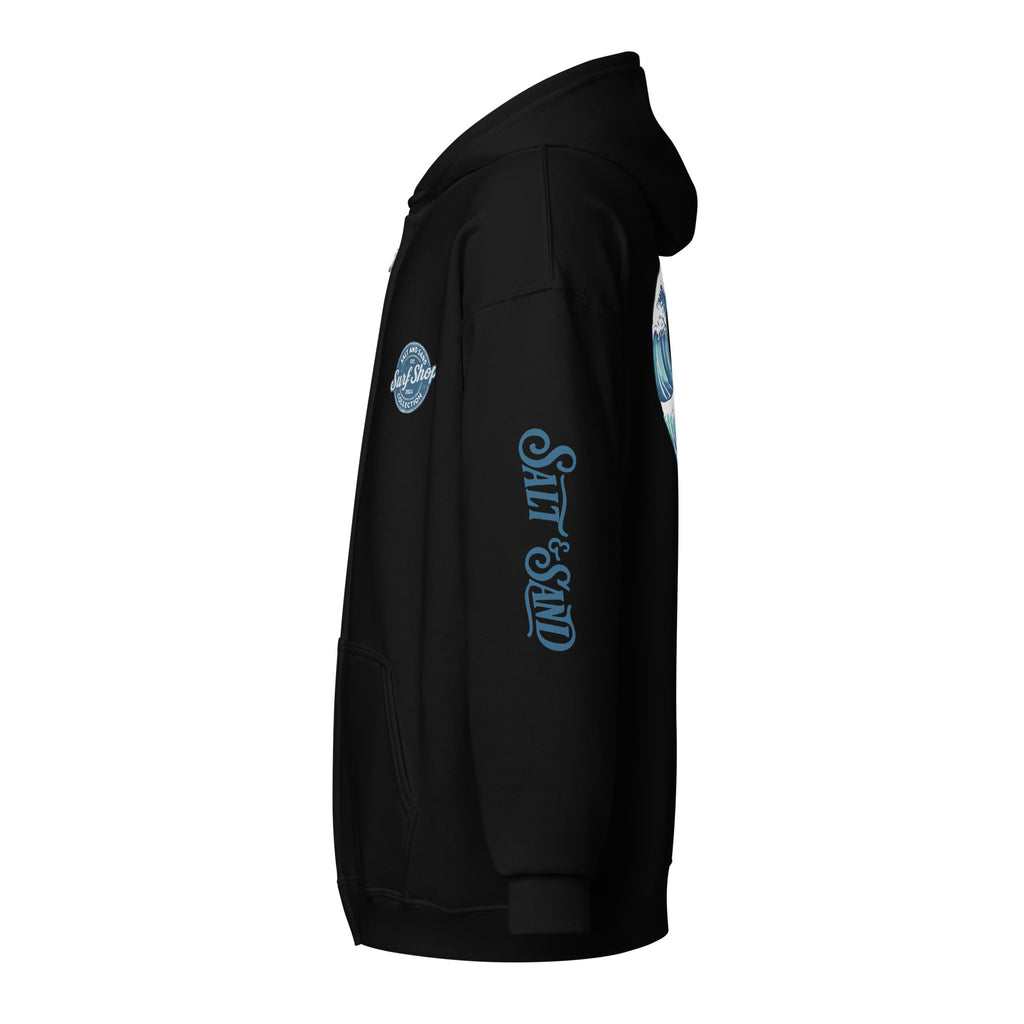 Ride the First Wave Zip Up Hoodie