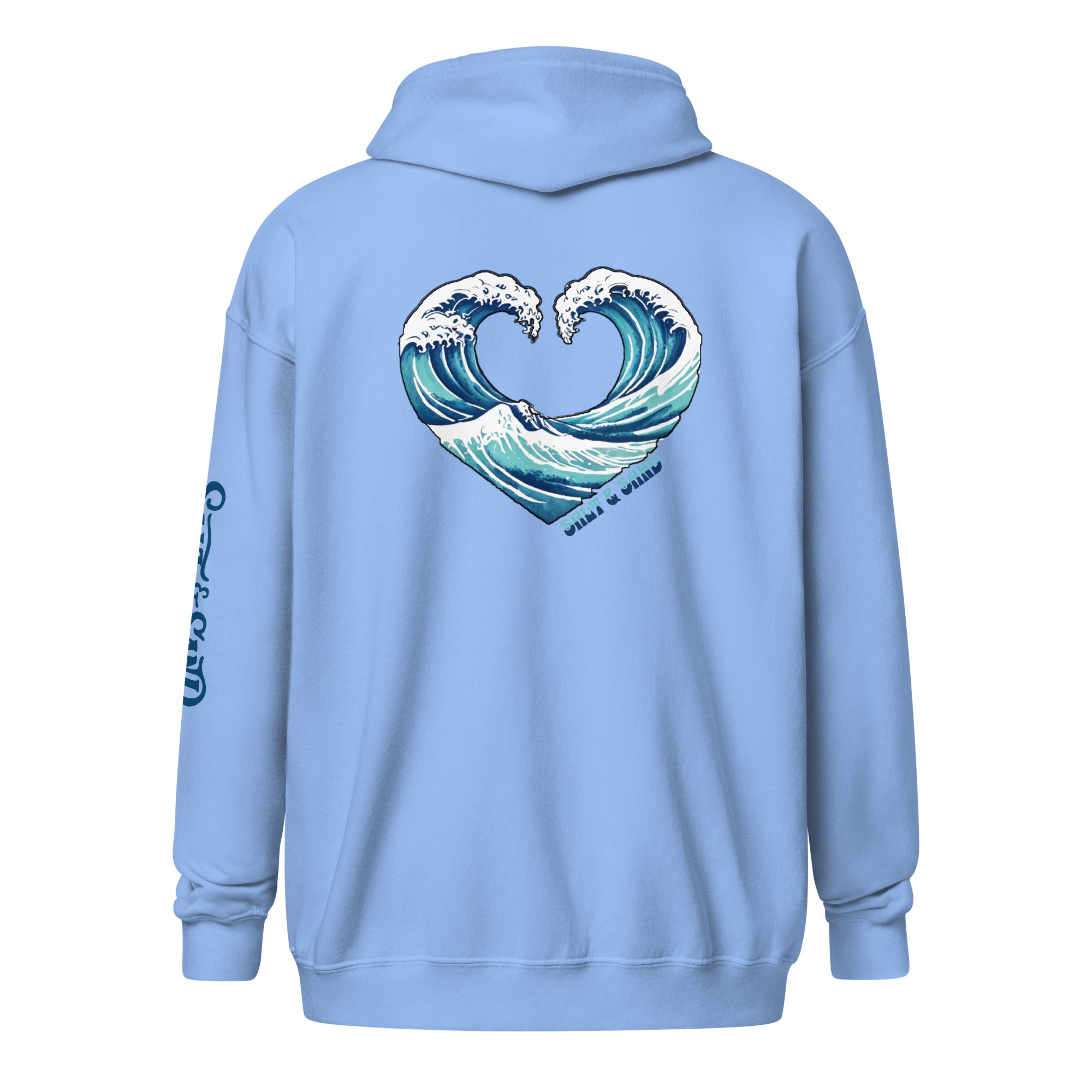 Ride the First Wave Zip Up Hoodie