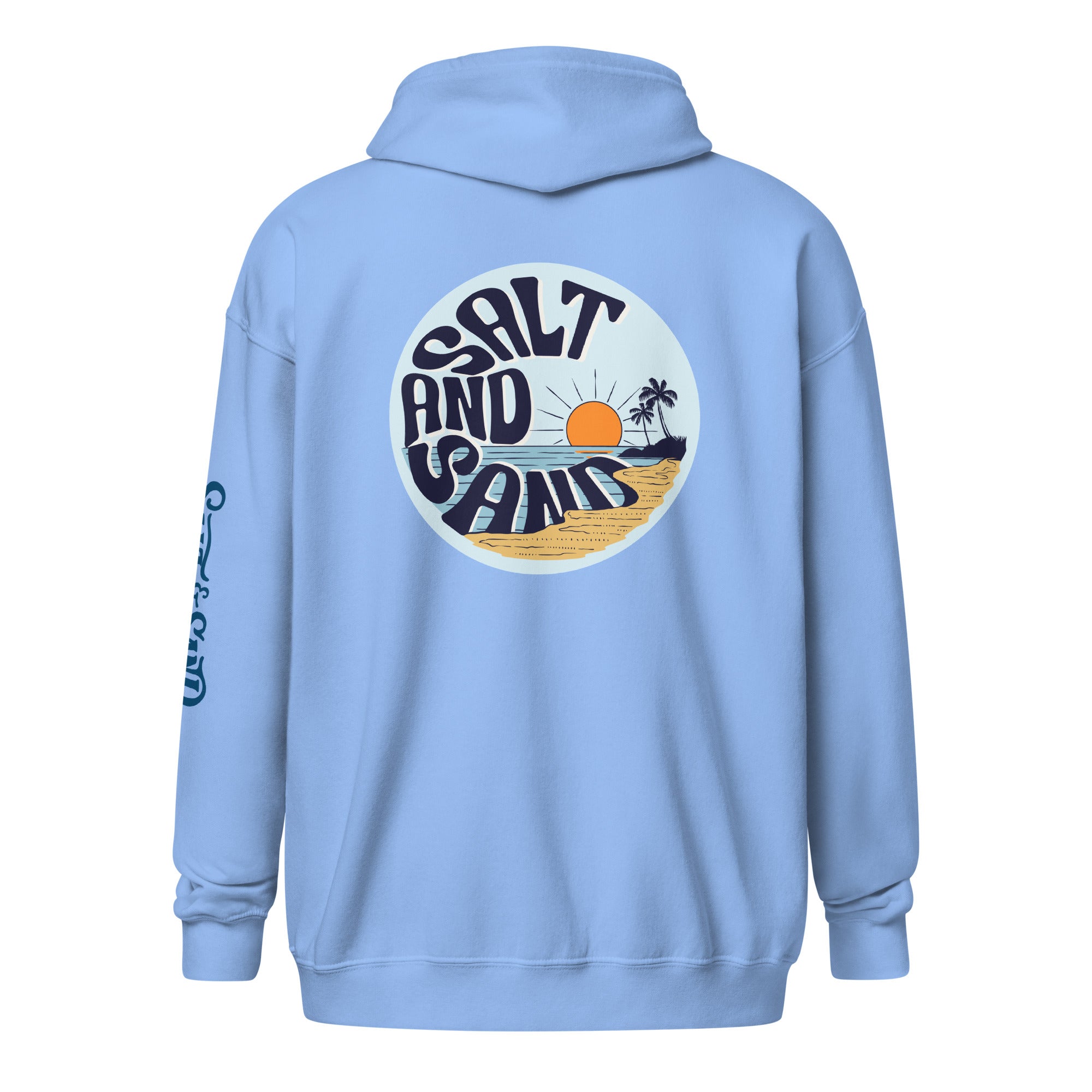 Beach Life Zip Up Hoodie