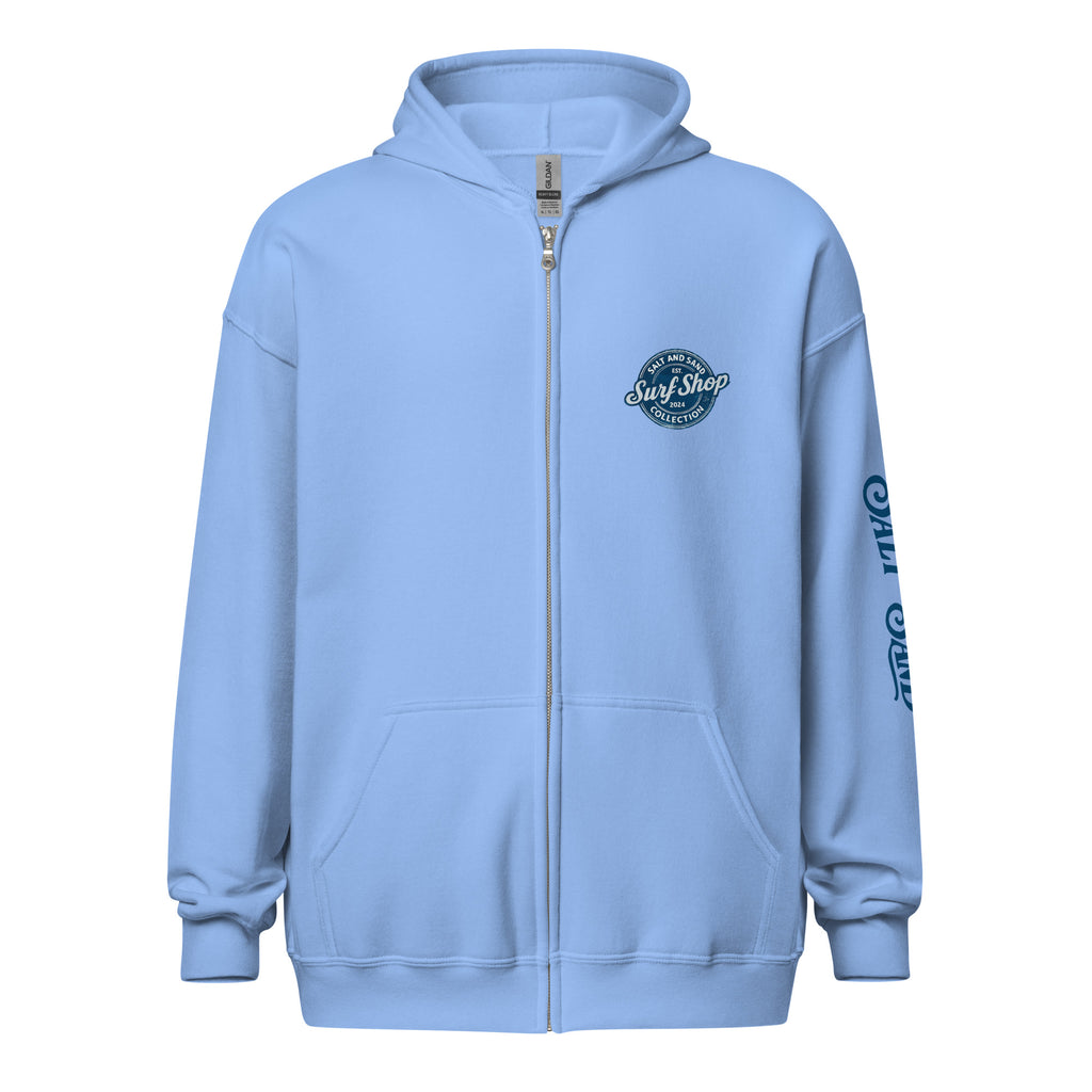 Ride the First Wave Zip Up Hoodie