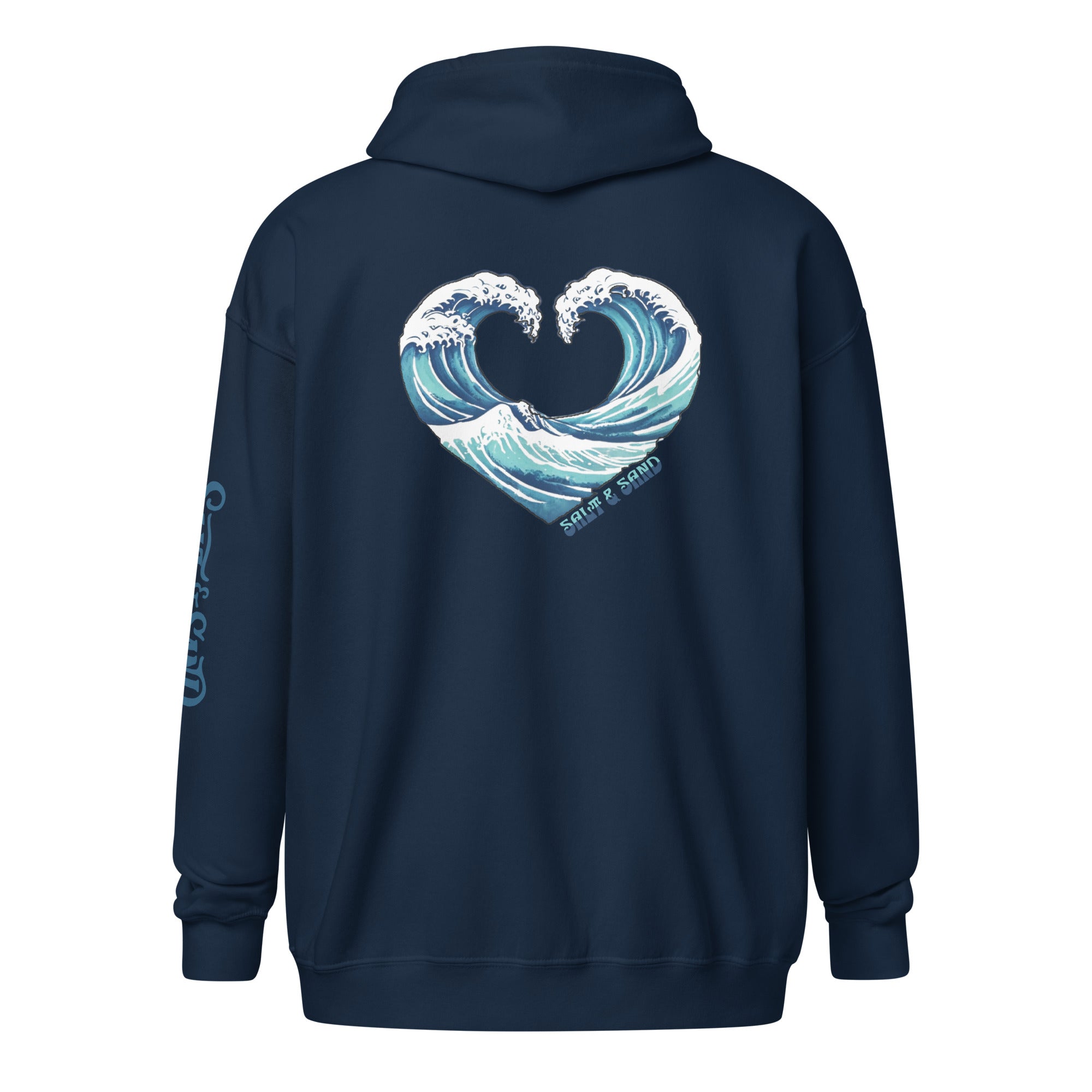 Ride the First Wave Zip Up Hoodie
