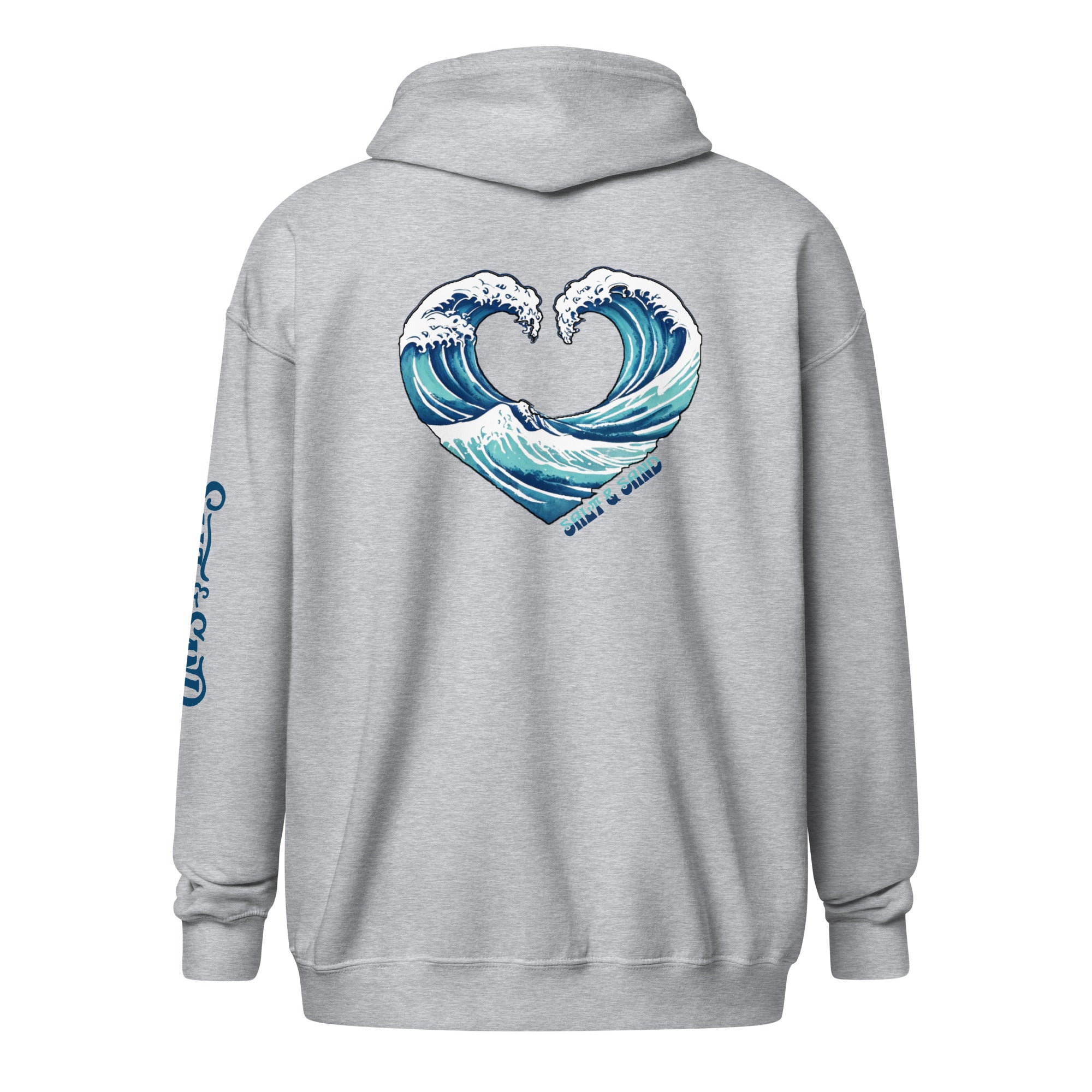 Ride the First Wave Zip Up Hoodie