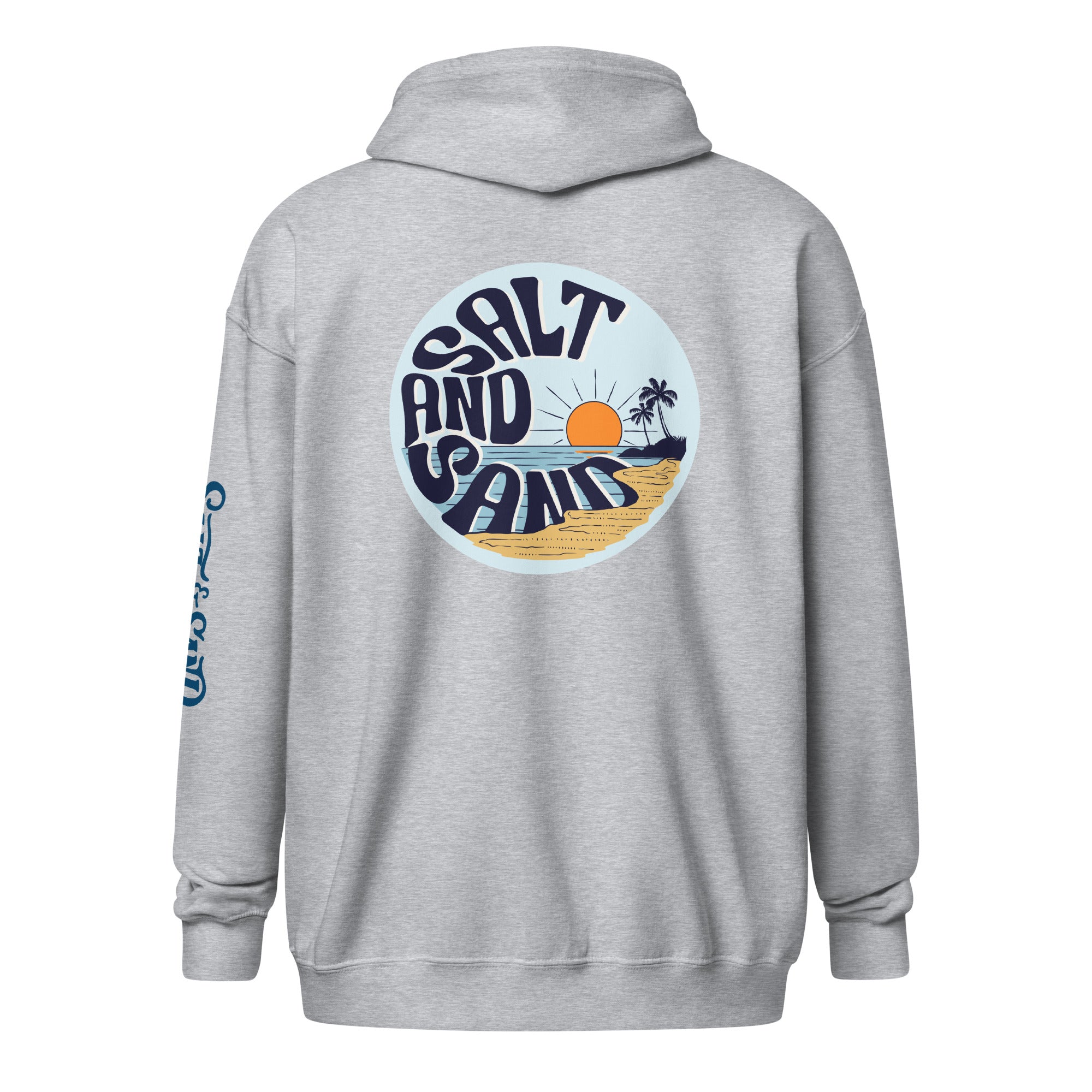 Beach Life Zip Up Hoodie
