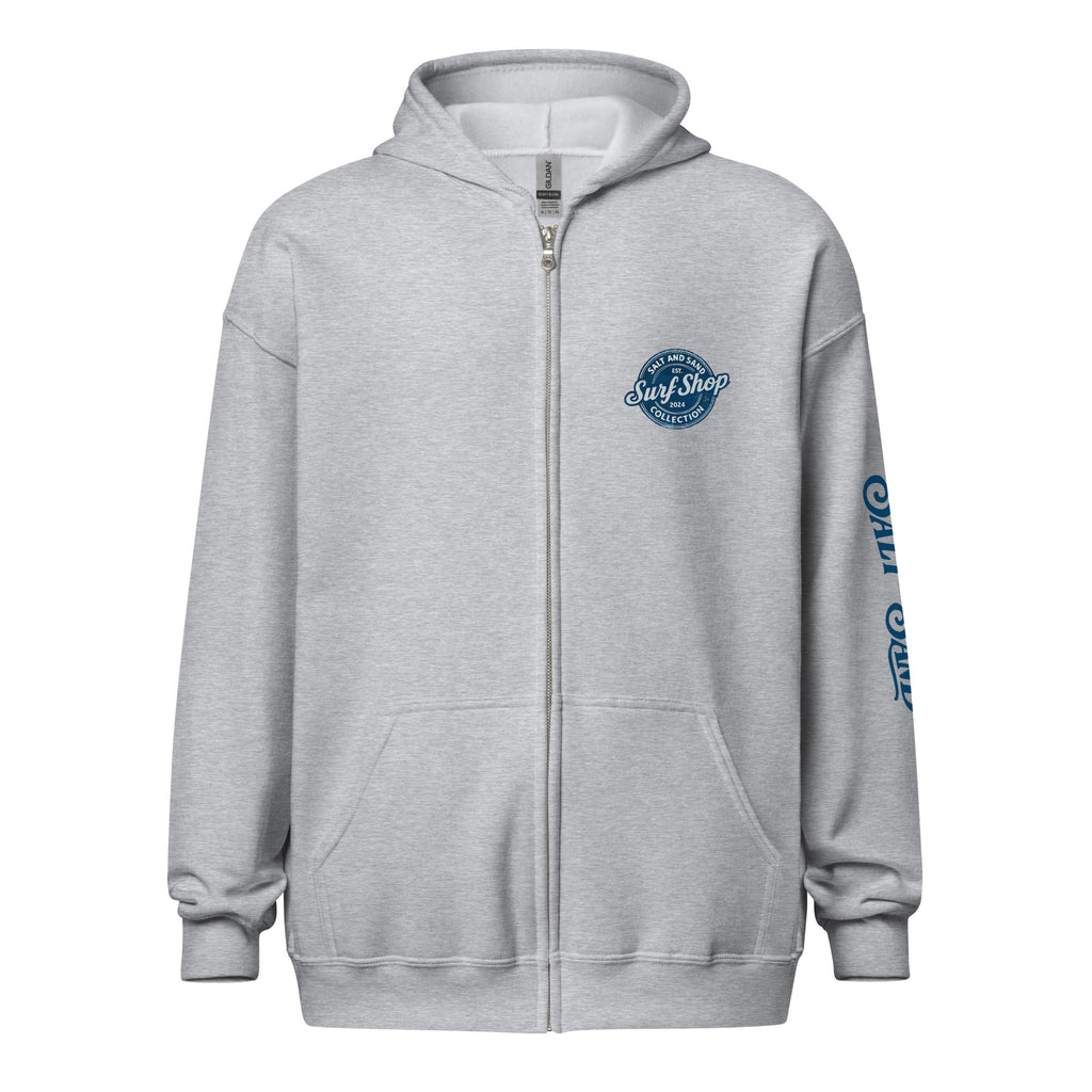 Ride the First Wave Zip Up Hoodie