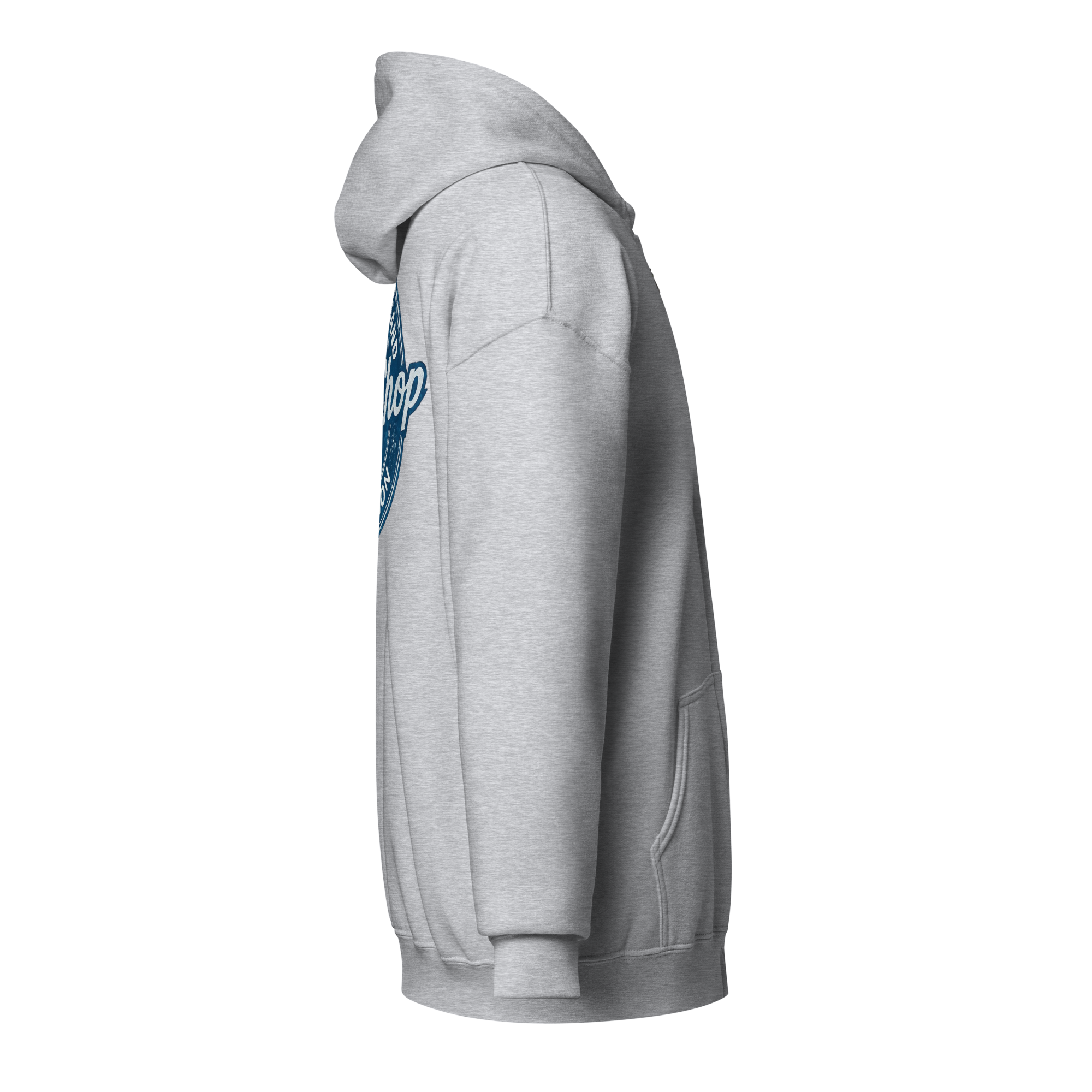 Stamped Zip Up Hoodie