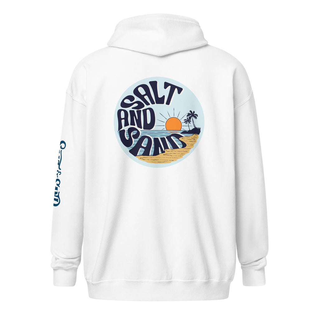 Beach Life Zip Up Hoodie