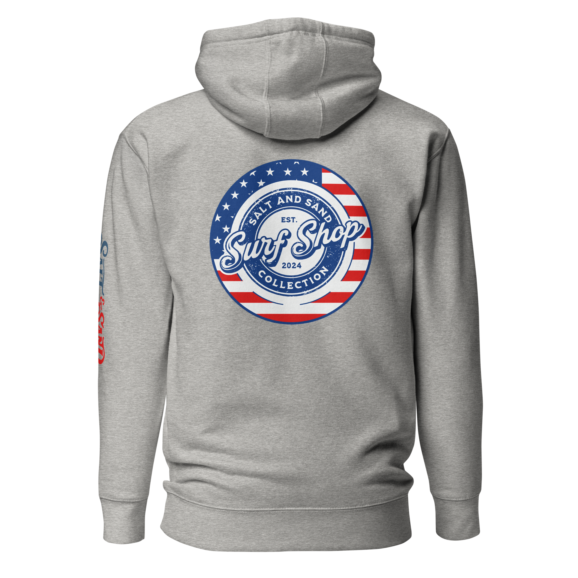 4th of July Stamped Logo Hoodie