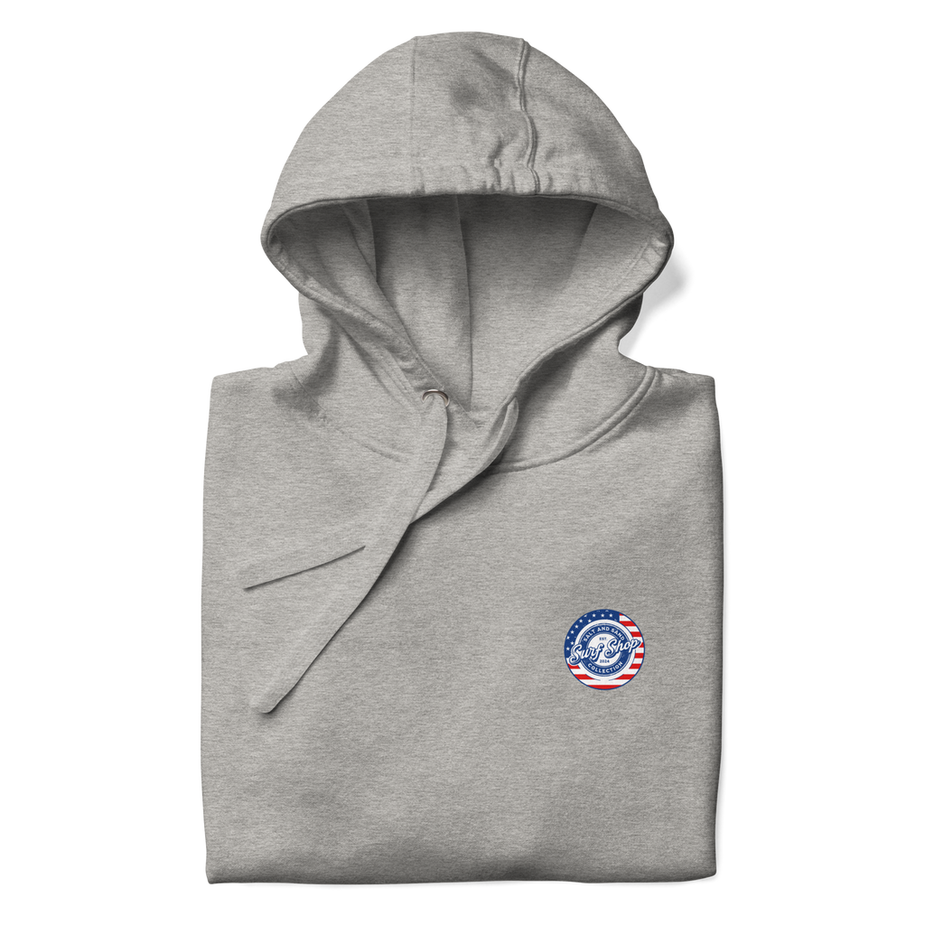 4th of July Stamped Logo Hoodie