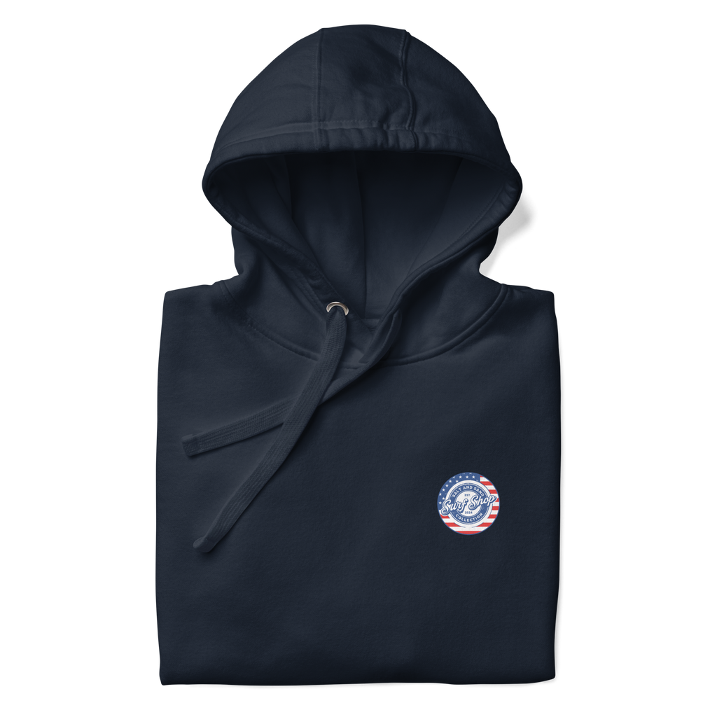 4th of July Stamped Logo Hoodie