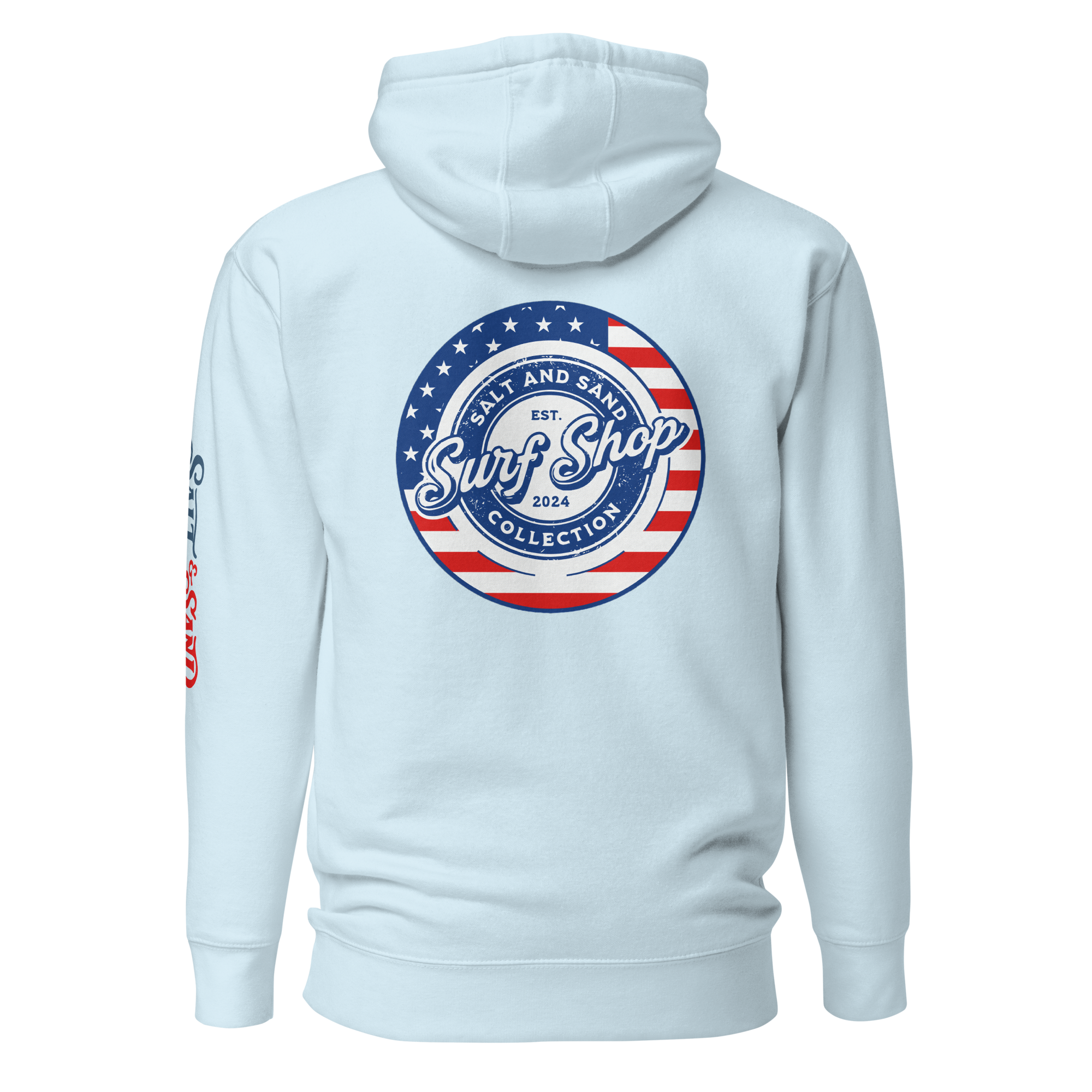 4th of July Stamped Logo Hoodie