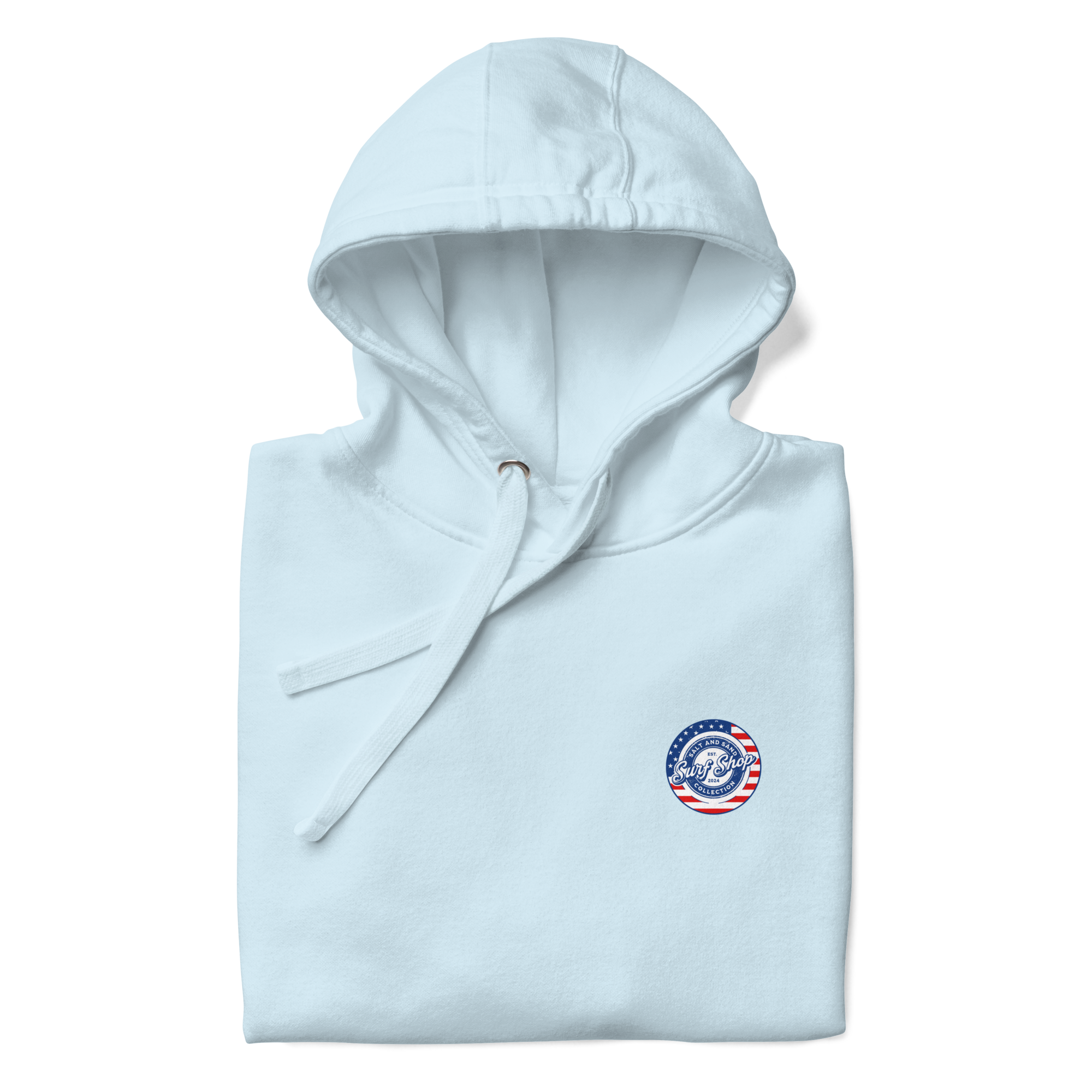 4th of July Stamped Logo Hoodie