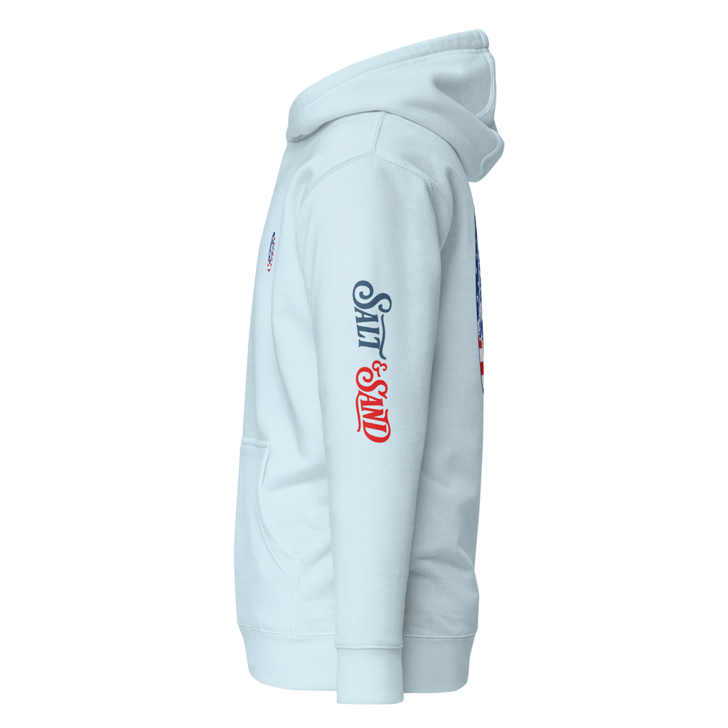 4th of July Stamped Logo Hoodie