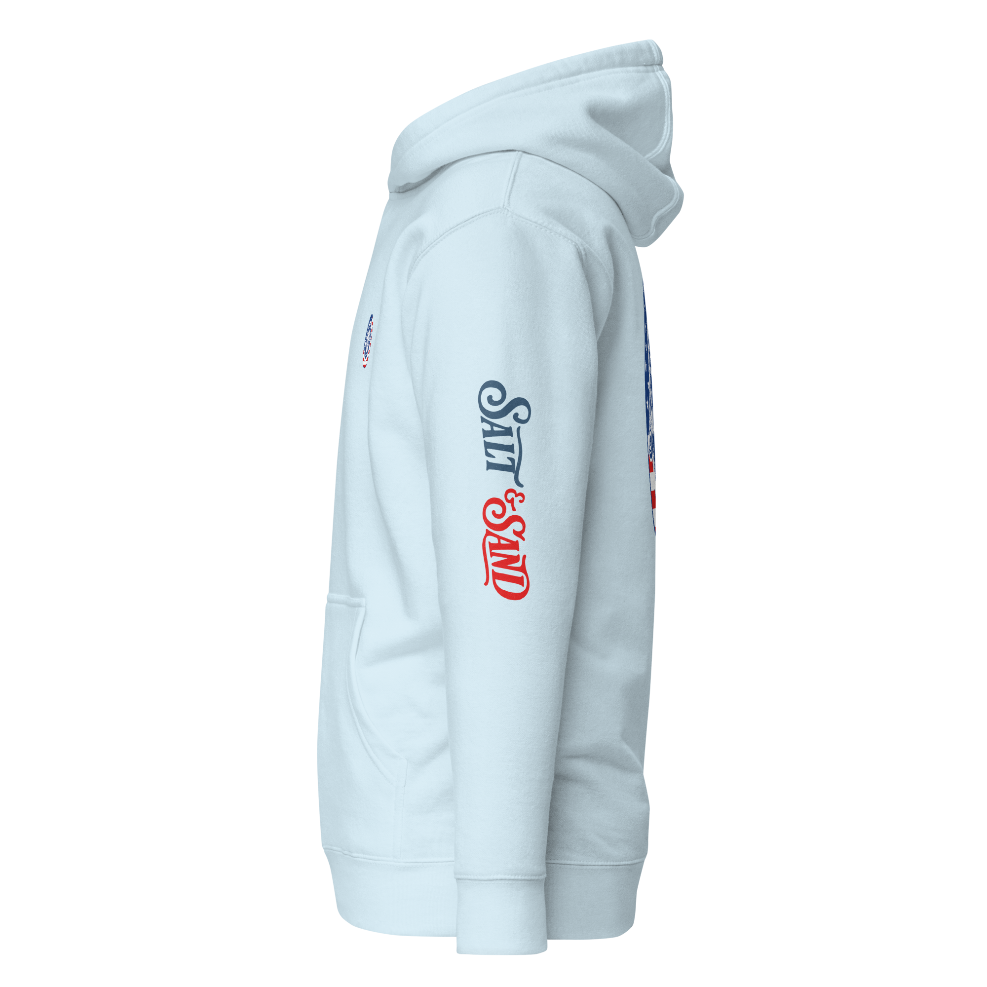 4th of July Stamped Logo Hoodie