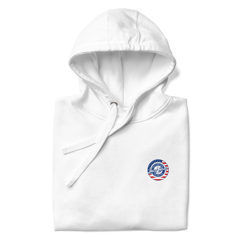 4th of July Stamped Logo Hoodie